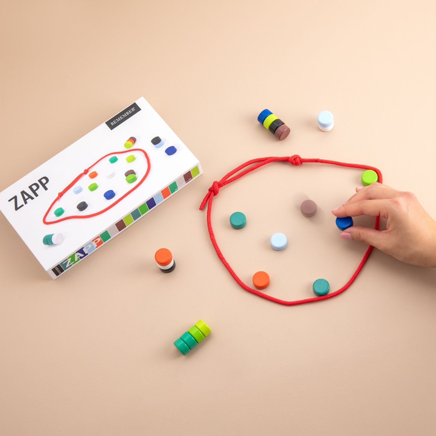 Remember Spiel Magnetspiel Zapp