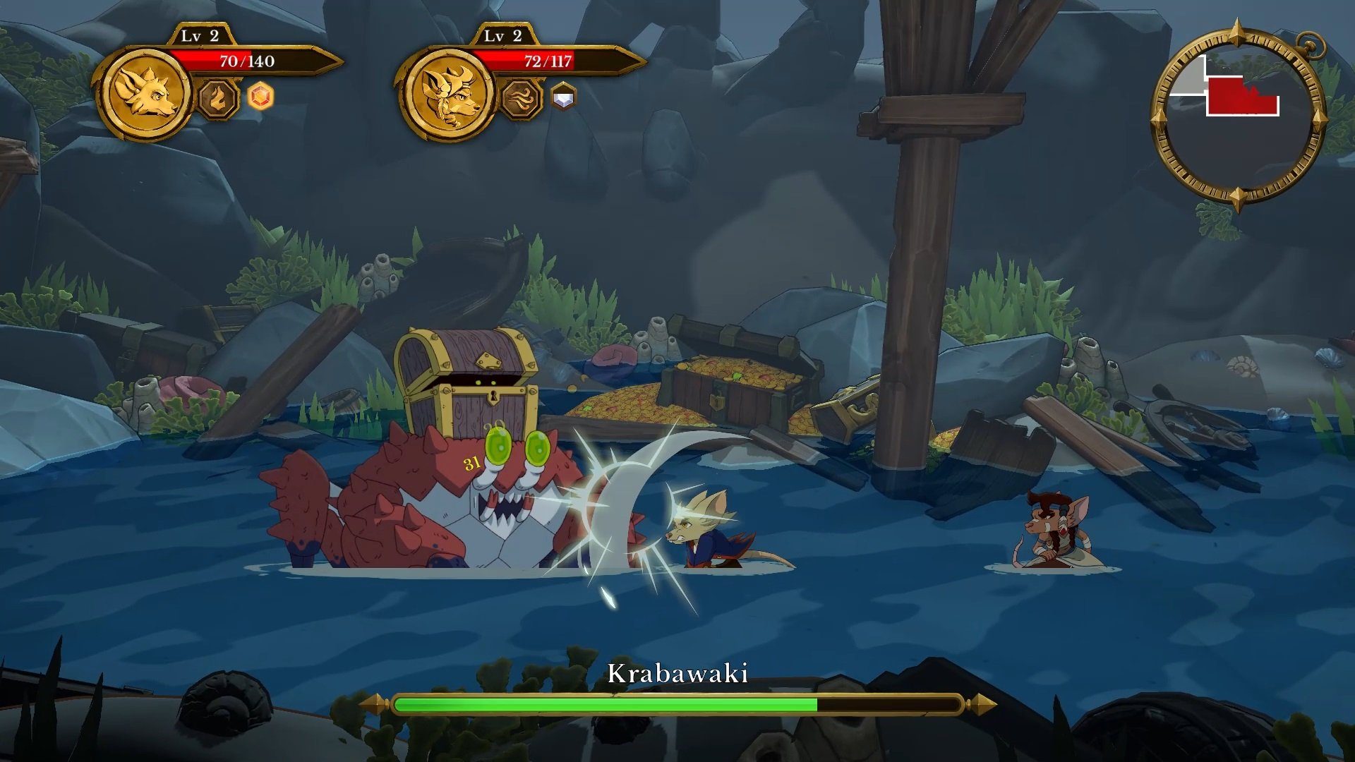 PQube Curse of Sea 4 PlayStation Rats the