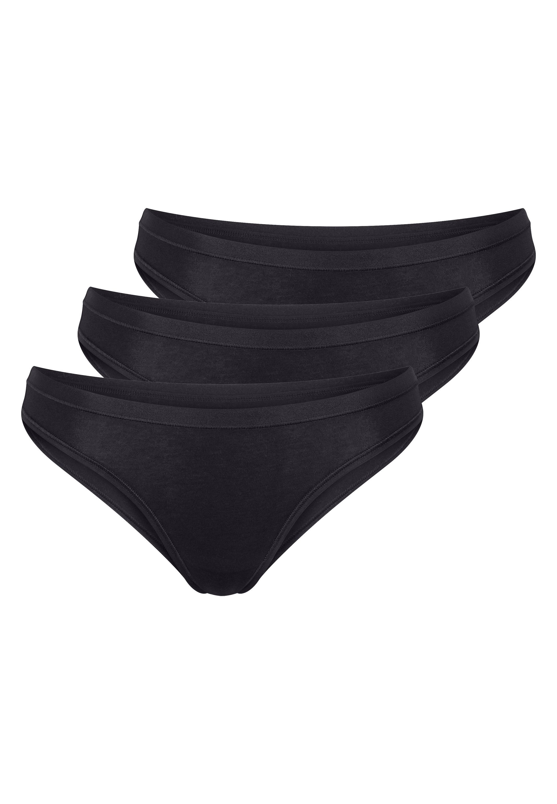 sloggi Minislip "GO Daily Cotton", (3er Pack), flacher Elastikbund, Baumwol günstig online kaufen