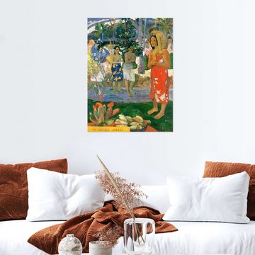 Posterlounge Wandfolie Paul Gauguin, Ave Maria, Malerei