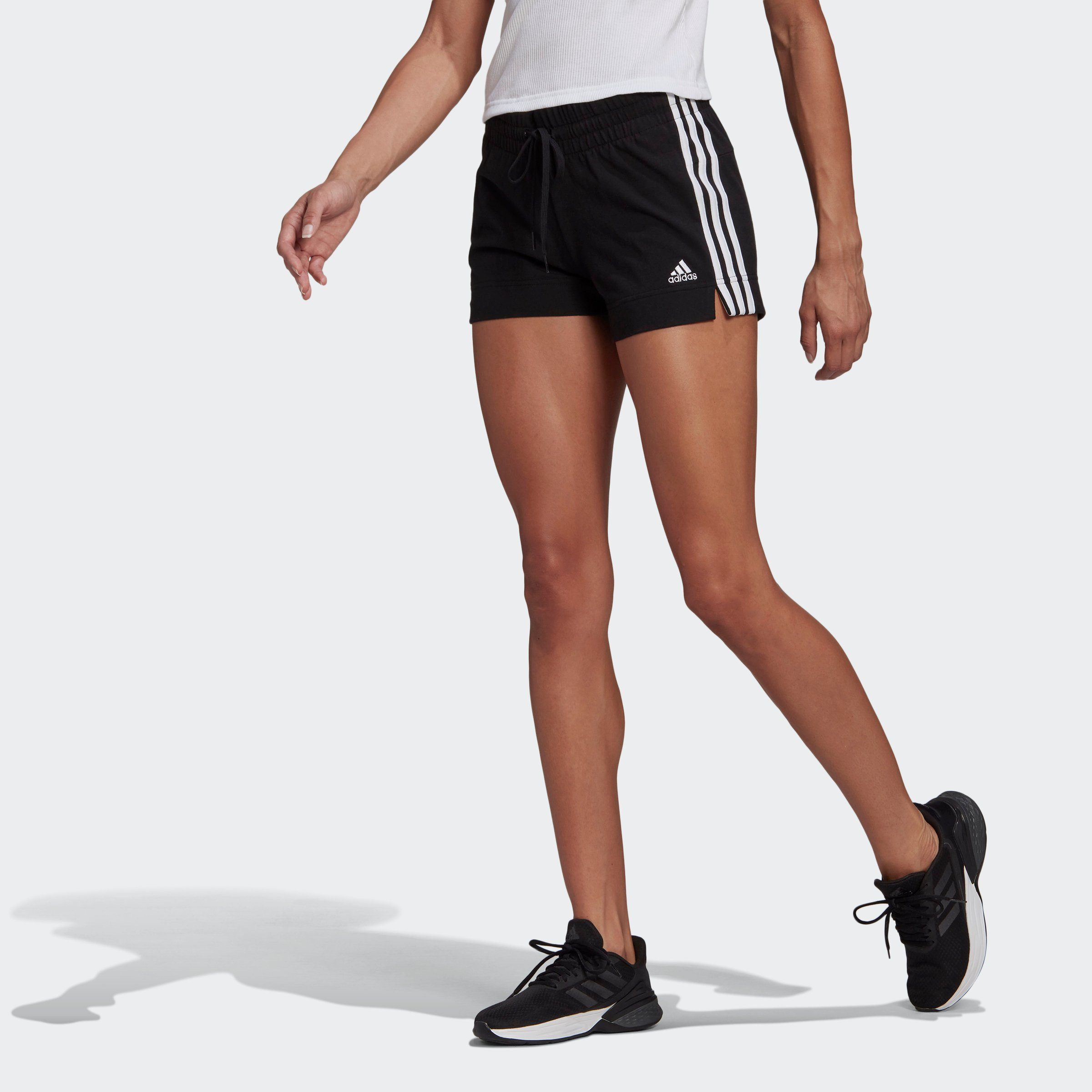 adidas Sportswear Shorts ESSENTIALS SLIM 3-STREIFEN (1-tlg)