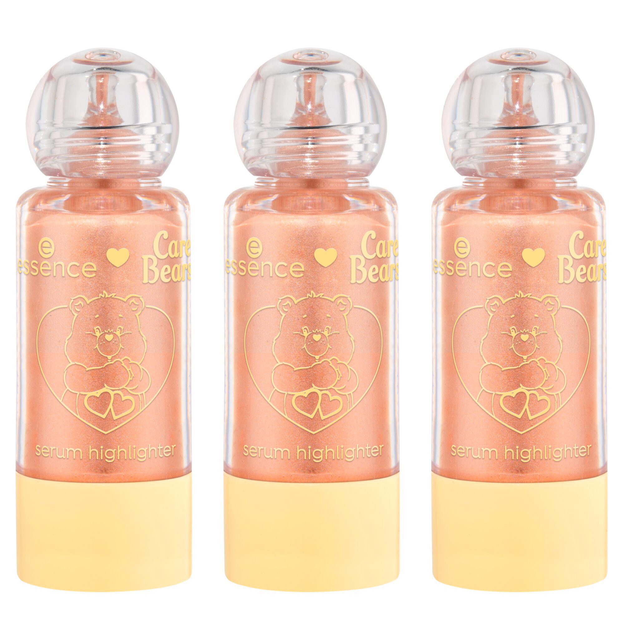 Essence Highlighter Care Bears serum highlighter, 3-tlg.
