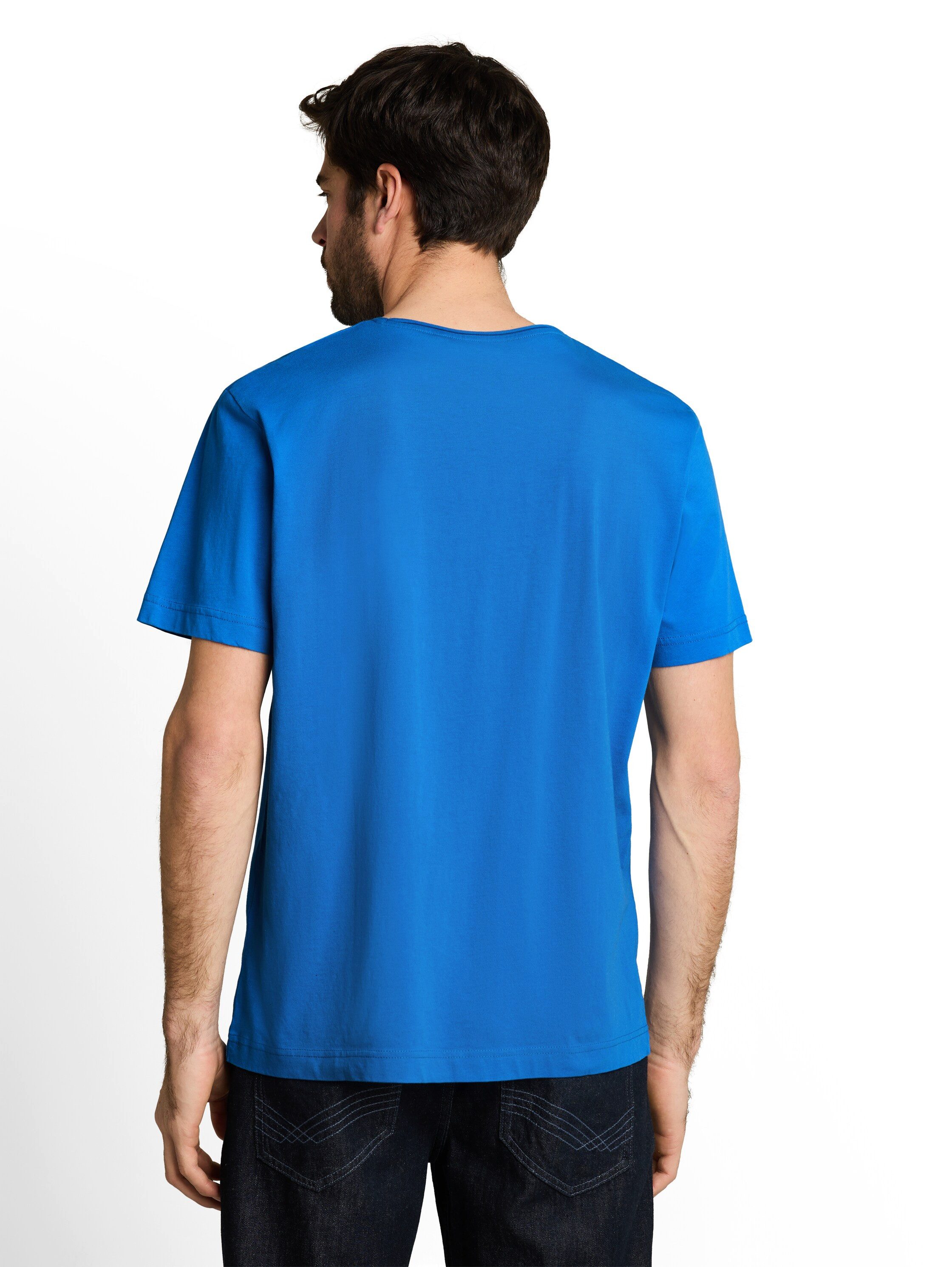 TOM TAILOR Rundhalsshirt Sommershirt mit Print