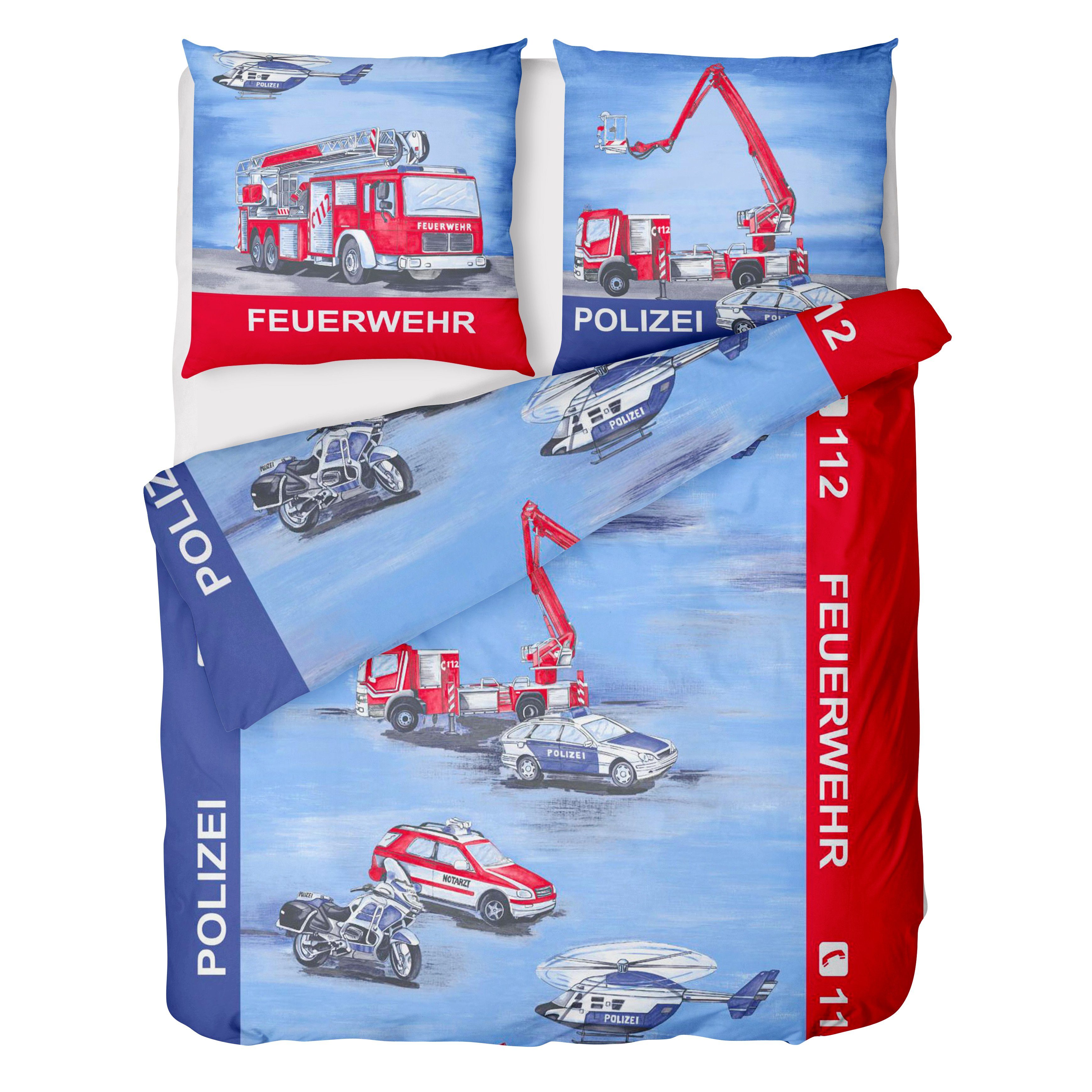 LINKHOFF Kinderbettwäsche Kinder Bettwäsche 135x200 2tlg. + 80x80 cm 100% B günstig online kaufen