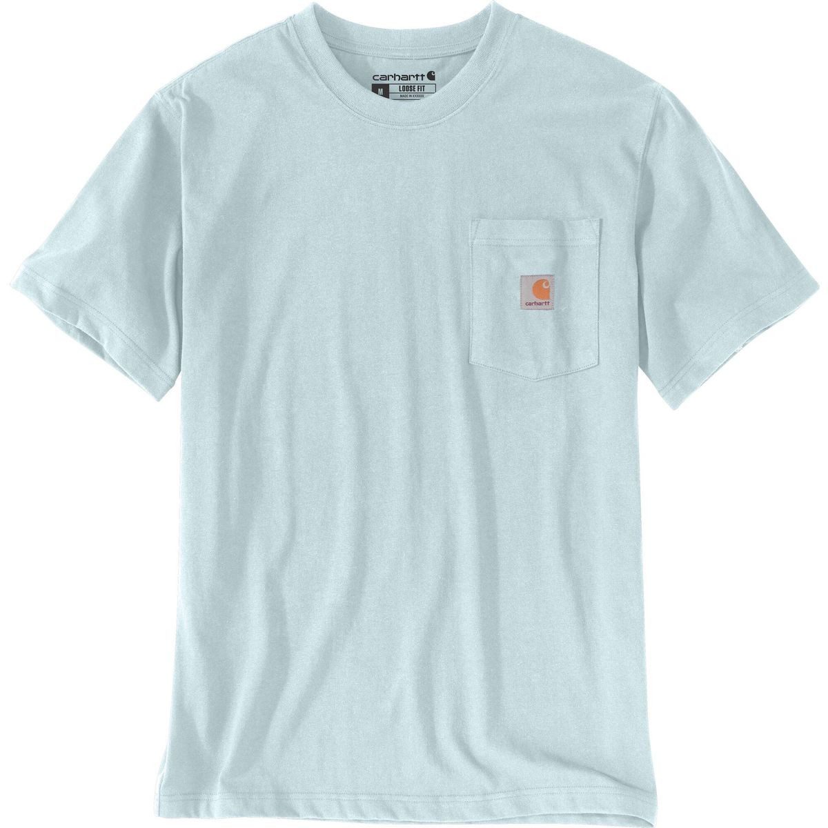 Carhartt Kurzarmshirt Relaxed Fit Heavyweight Short-sleeve Pocket Outdoor Graphic T-shirt Robustes Outdoor-Shirt mit lockerer Passform, Brusttasche und