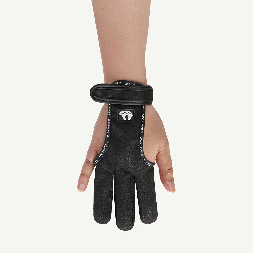 Bogenhandschuh PRODUCTS Schießhandschuh BEARPAW Schwarz Dynamic