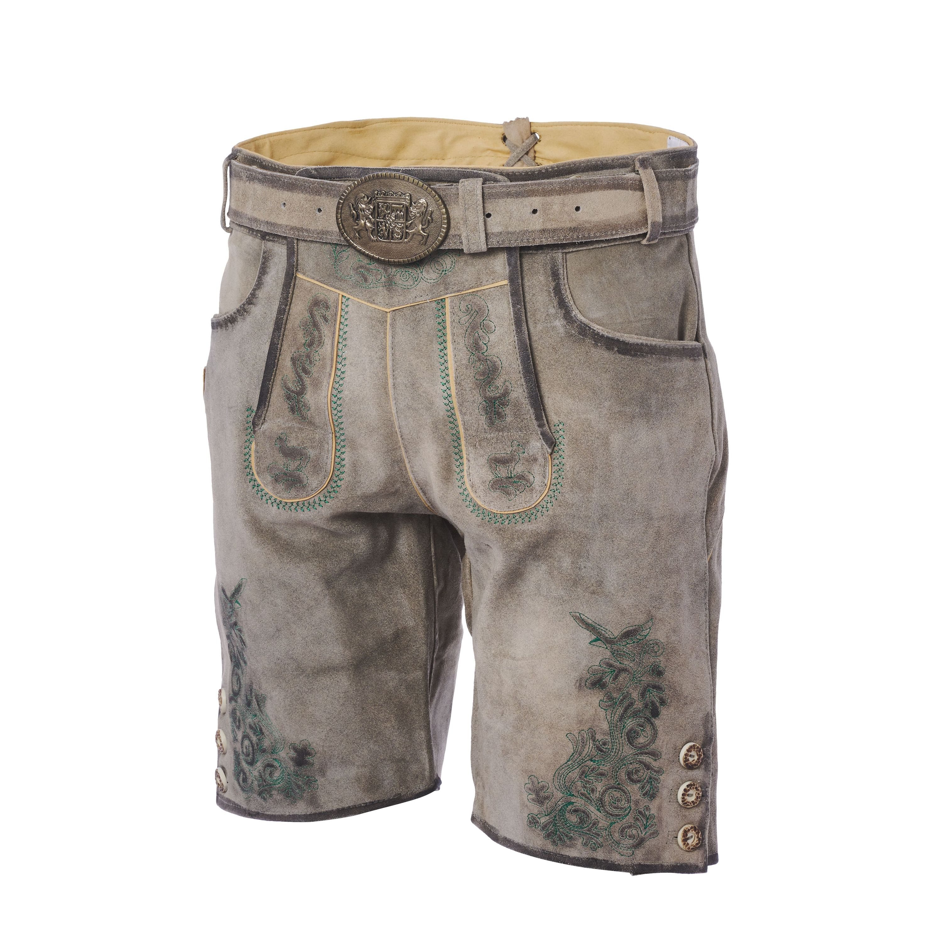 Trachtenkult Trachtenlederhose Kurze Lederhose Georg günstig online kaufen