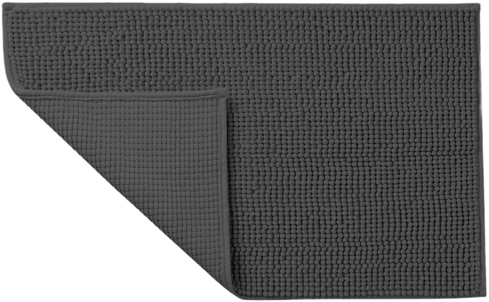 my home Badematte Vanessa Chenille, Badvorleger, Badezimmer Teppich, Duschv günstig online kaufen