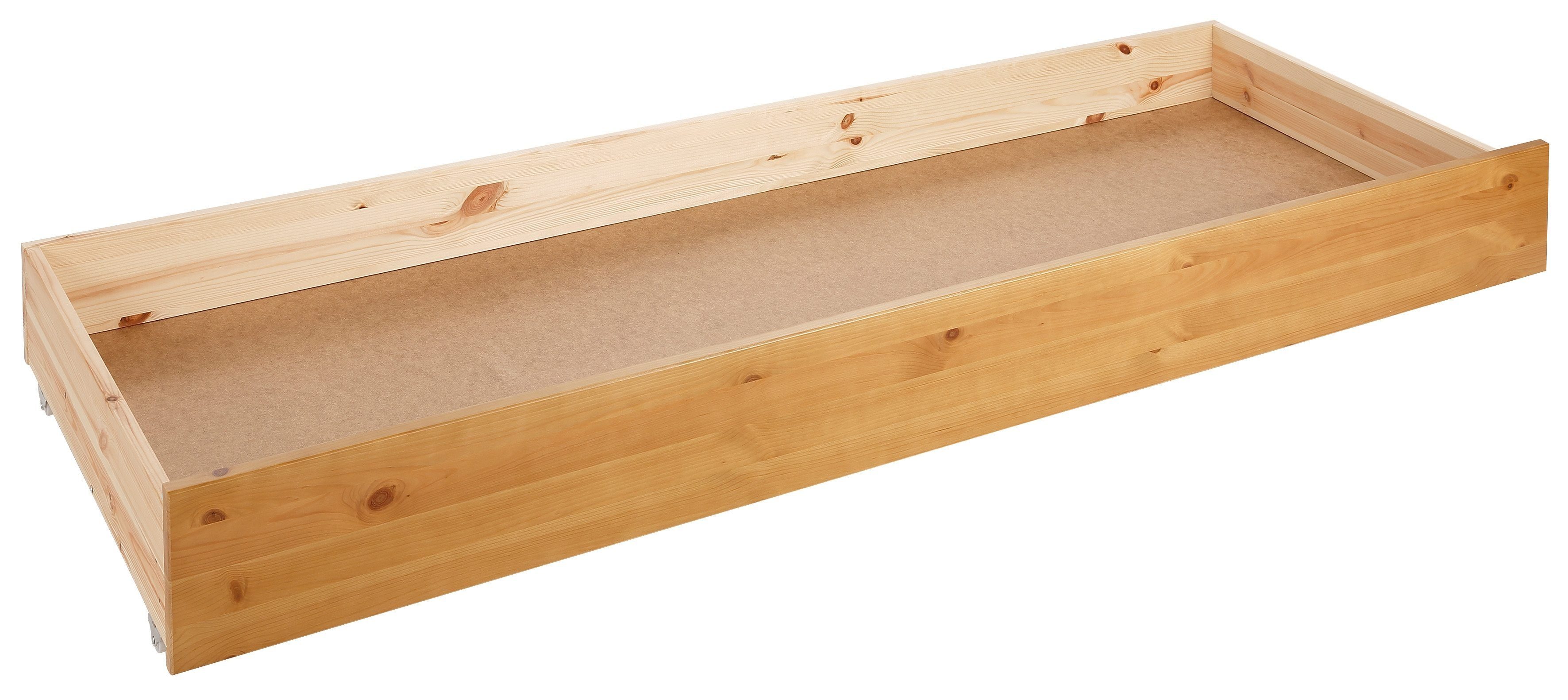 Home affaire Schublade "AIRA" passend zum Daybed, aus massivem Holz (Kiefer) honigfarben | Schubkästen