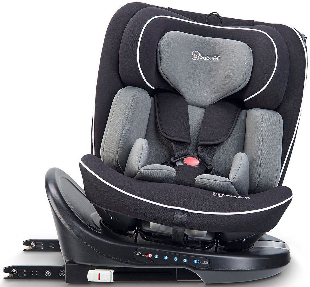 Size, für schwarz cm 40-150 I 360 Nova2 Körpergröße BabyGo Autokindersitz von