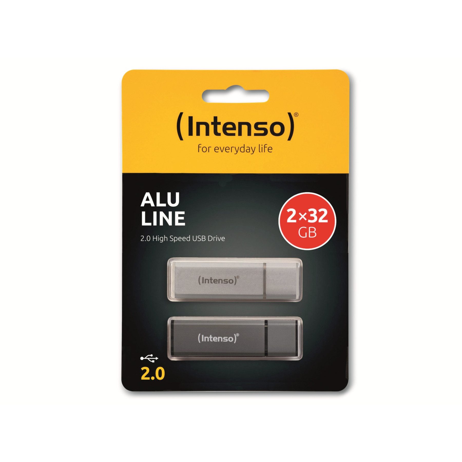 INTENSO USB-Stick Alu Line 3521480 USB 2.0 32GB USB-Stick