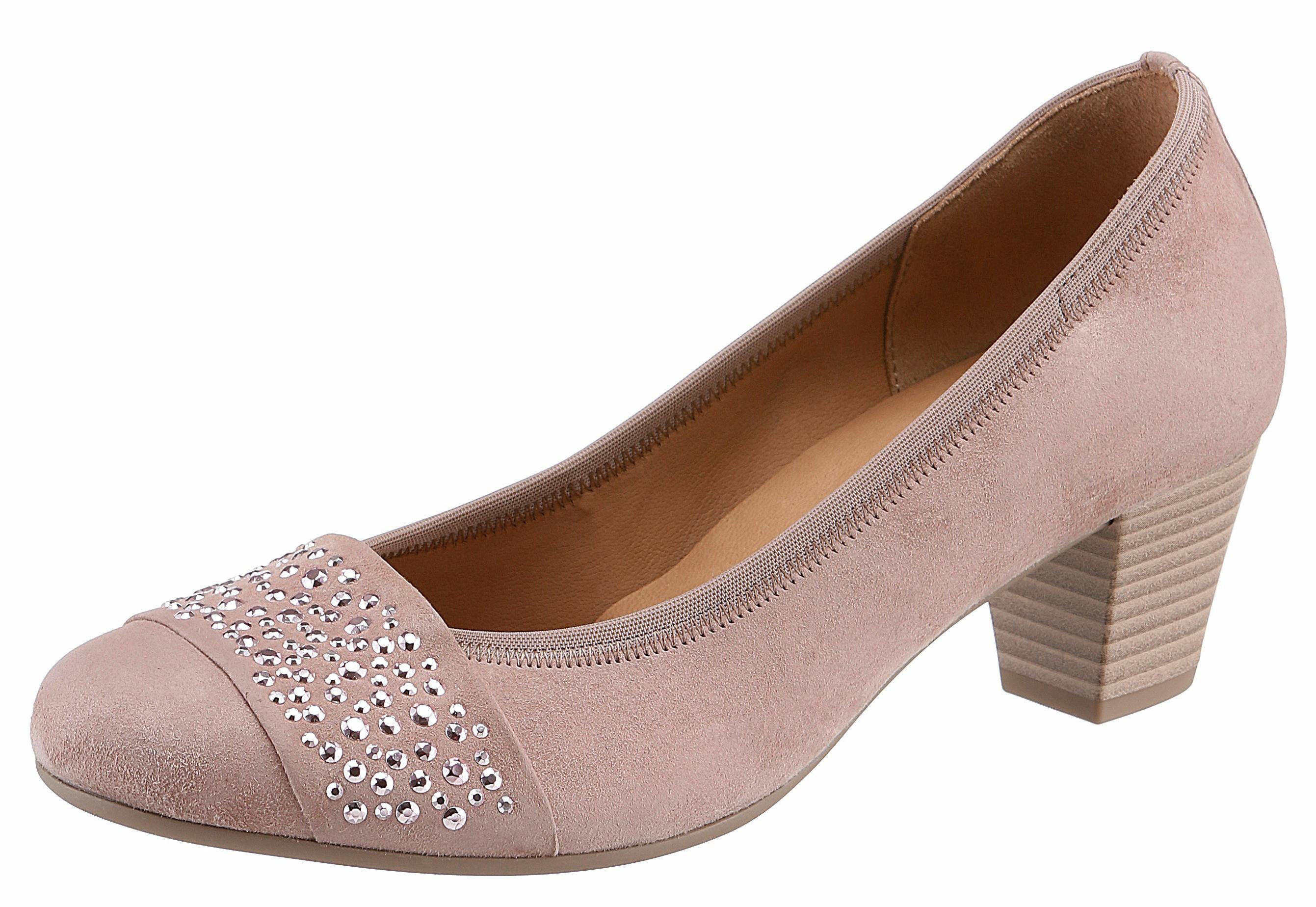 gabor ruffle pumps