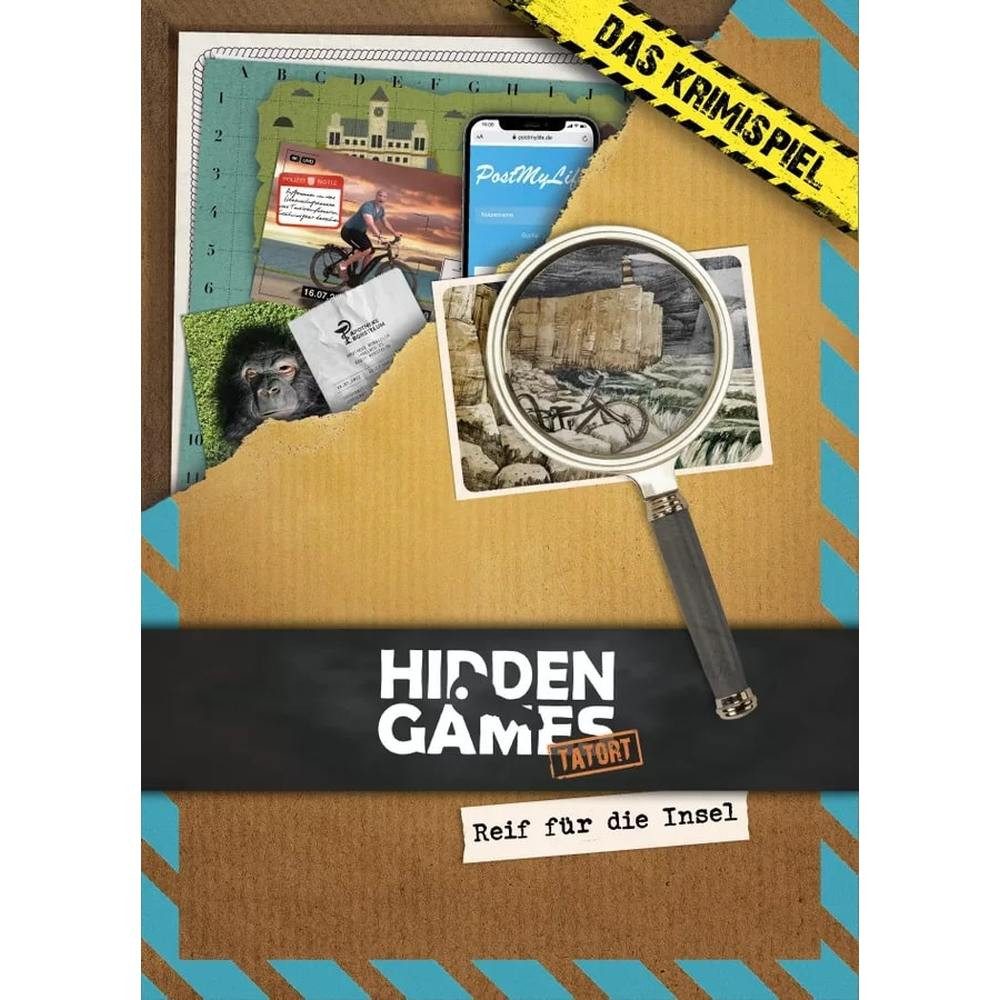 Pegasus Spiele Spiel Krimispiel Hidden Games Tatort Reif für die Insel