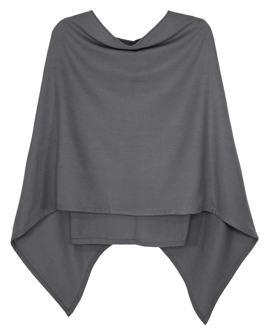 dy_mode Strickponcho Damen Poncho in Unifarben günstig online kaufen