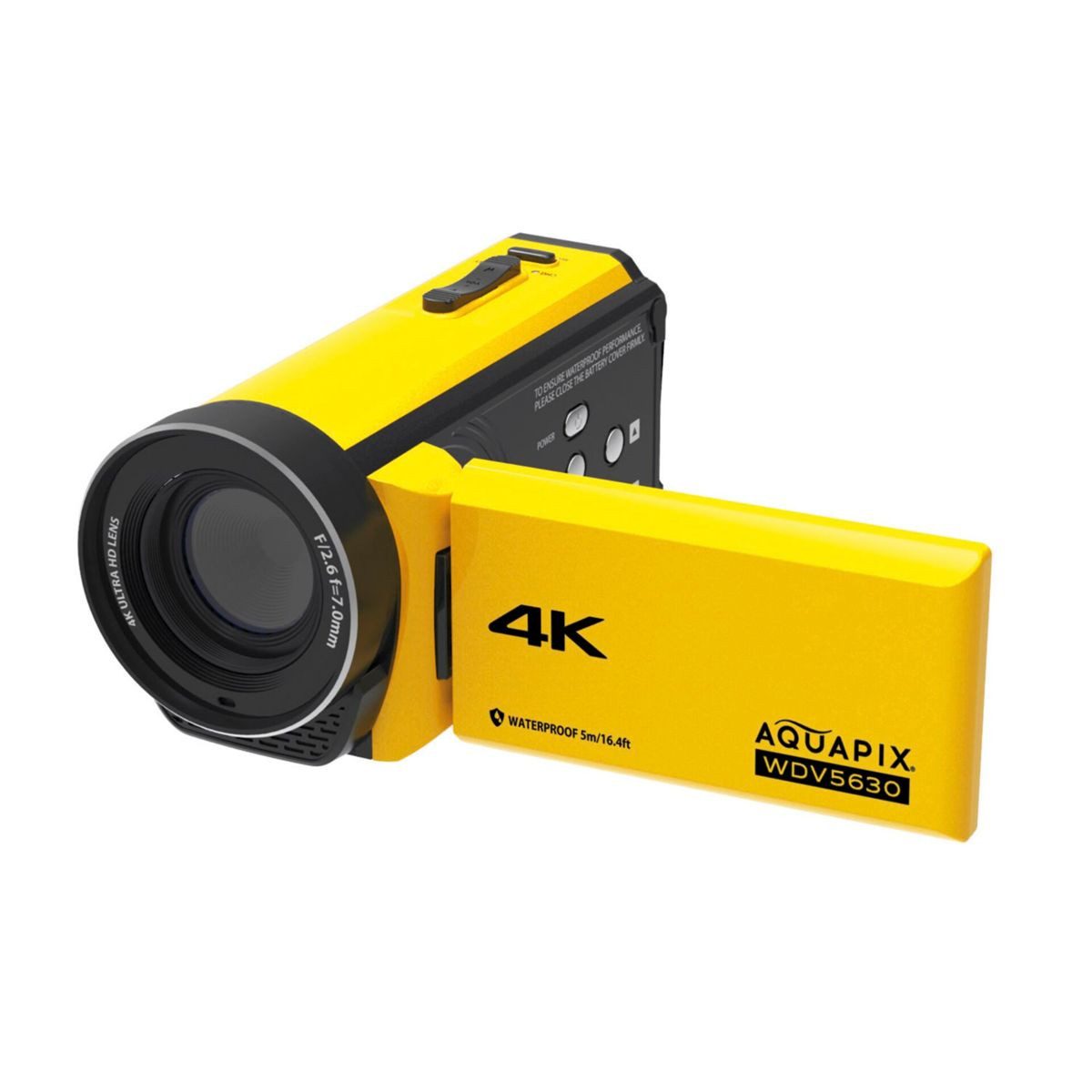 Easypix Aquapix WDV5630 Yellow Camcorder