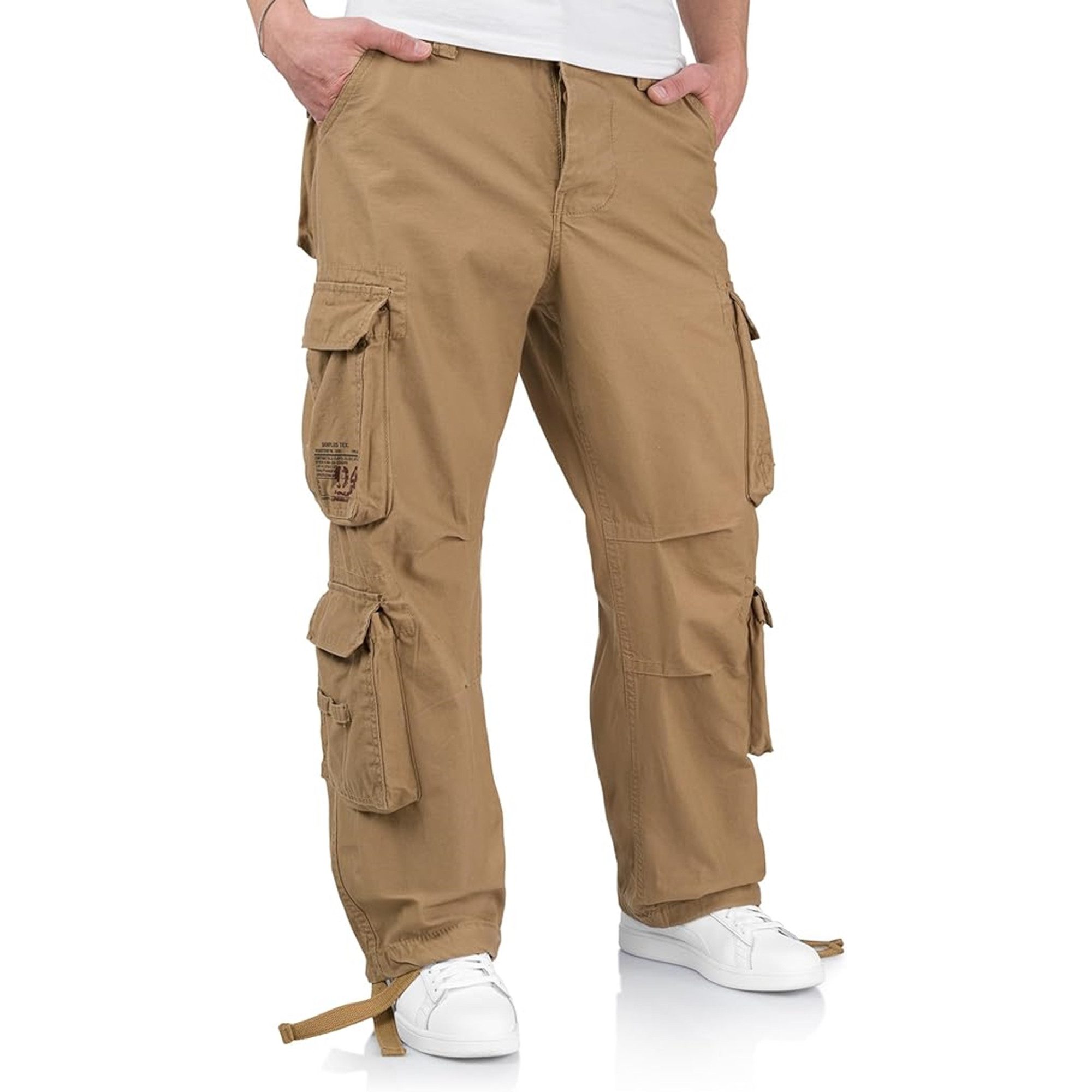 Trooper Cargohose Herren Airborne Cargo Vintage Hose Army Outdoor Pants