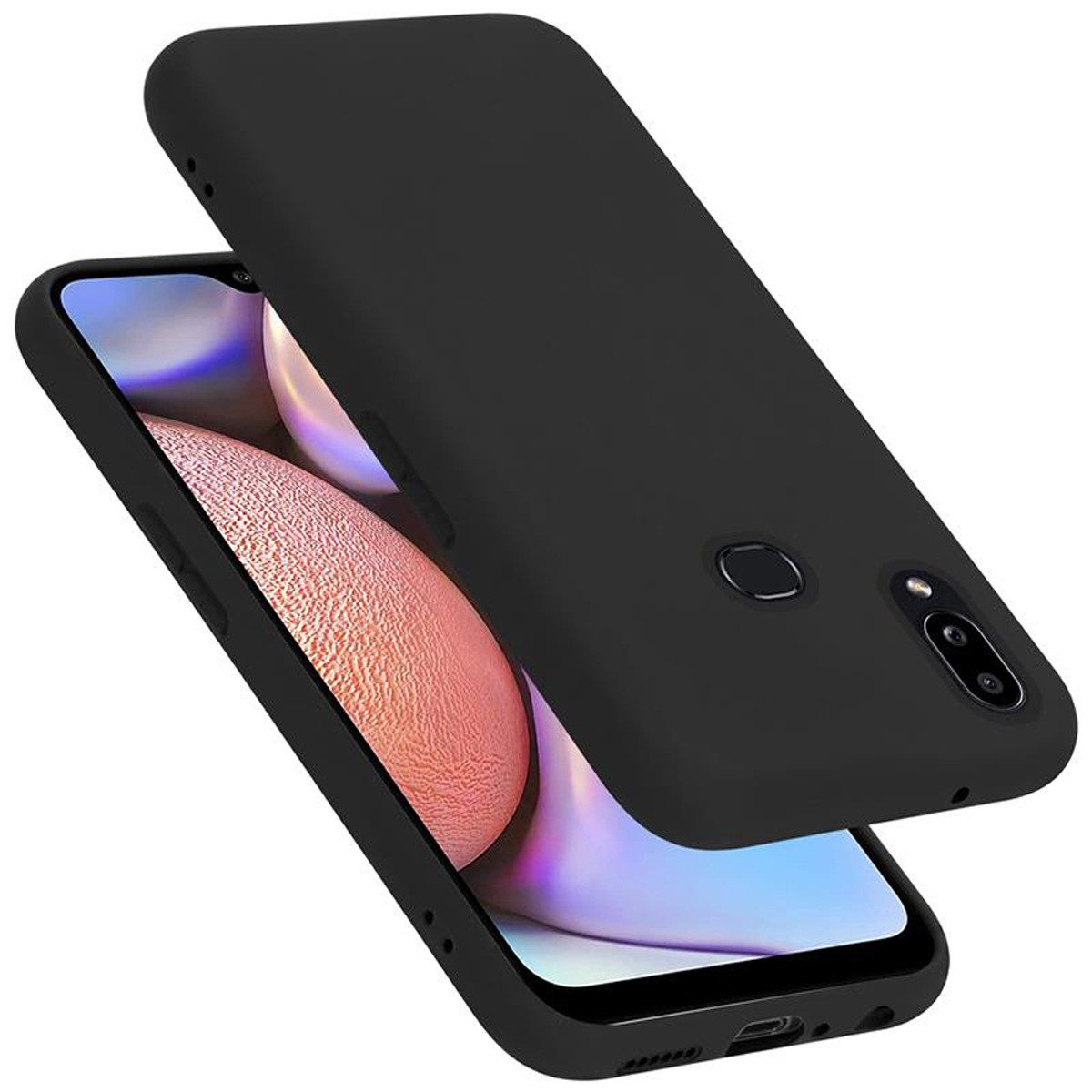 Cadorabo Handyhülle für Samsung Galaxy A10s / M01s Hülle Samsung Galaxy A10s / M01s, Flexible Hülle TPU Silikon Schutzhülle Back Cover Case
