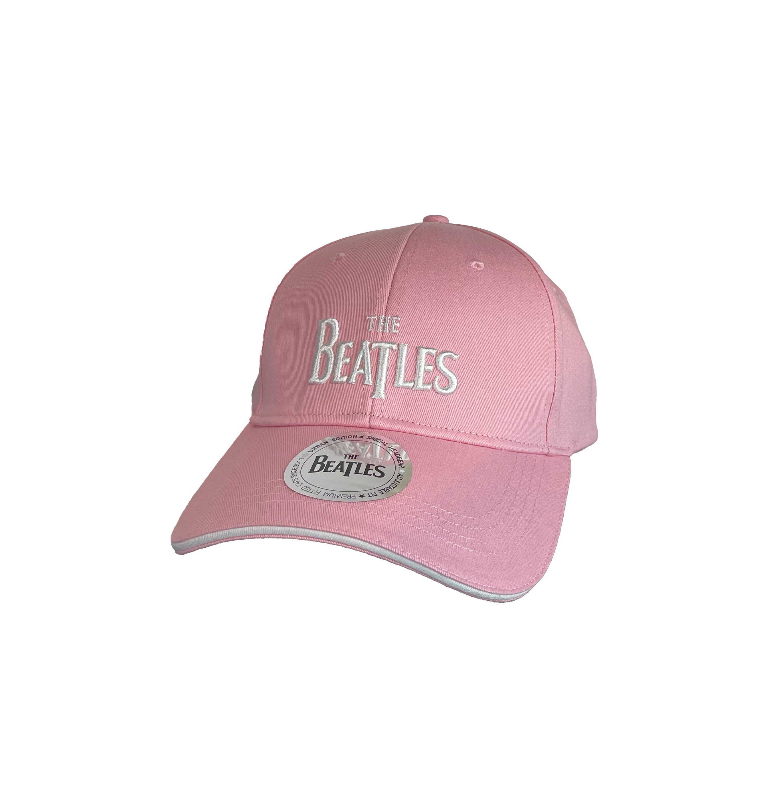 The Beatles Baseball Cap Beatles Cap Logo, pink