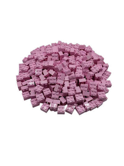 LEGO® Spielbausteine LEGO® 2x2 Steine Hochsteine Rosa - 3003 NEU! Menge 50x, (Creativ-Set, 50 St), Made in Europe