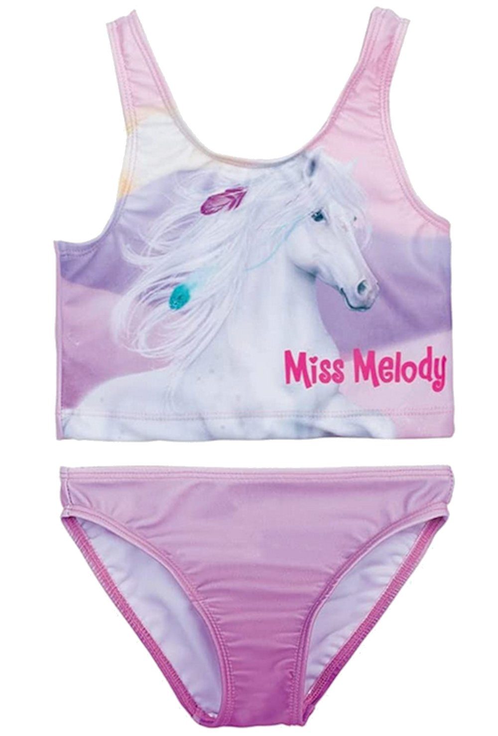 Miss Melody Tankini Miss Melody Tankini Pferd rosa violett (Set)
