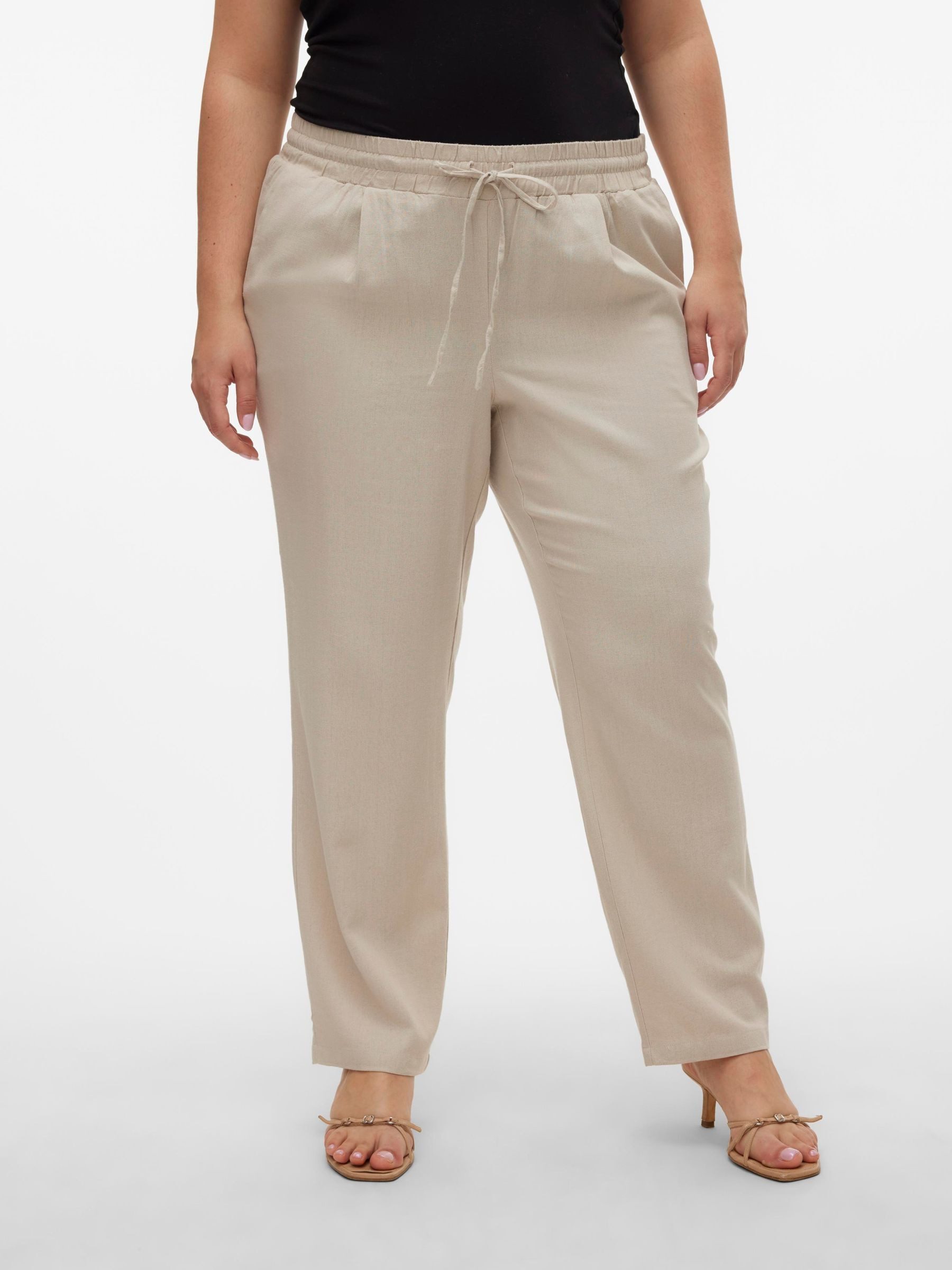 Vero Moda Curve Schlupfhose VMJESMILO ANKLE PANTS WVN GA NOOS CUR Sommerhos günstig online kaufen