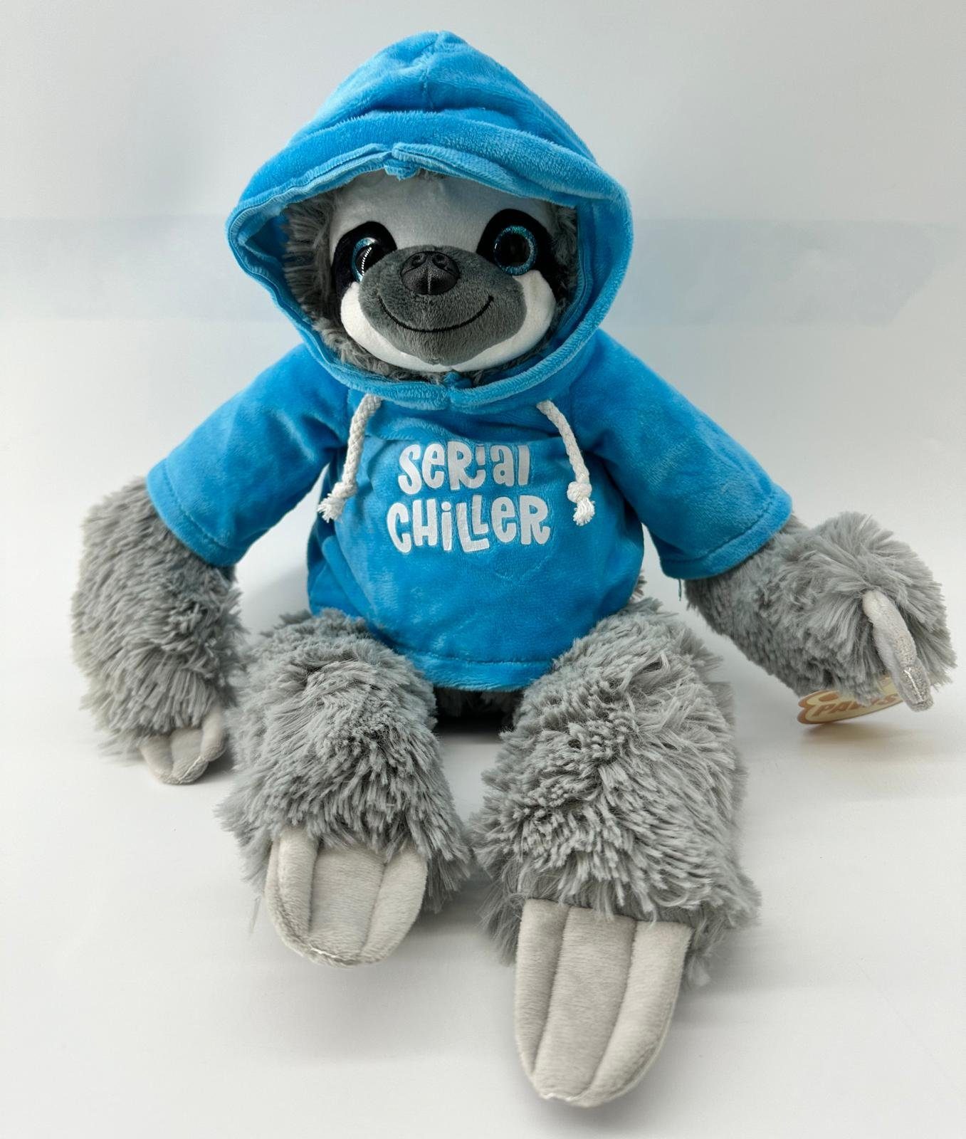 soma Kuscheltier Faultier Kuscheltier XXL 40 cm – Plüschtier mit Hoodie Bla günstig online kaufen