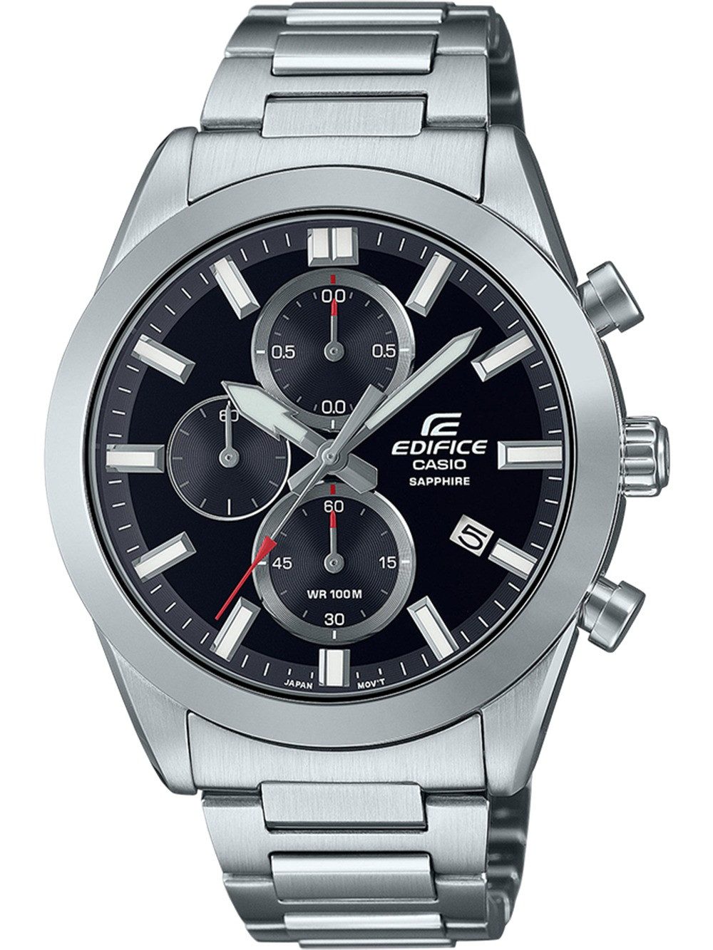 Quarzuhr Casio EFB-710D-1AVUEF Herrenuhr Edifice Chrono 41mm 10ATM Casio EFB-710D-1AVUEF Herrenuhr Edifice Chrono 41mm 10ATM