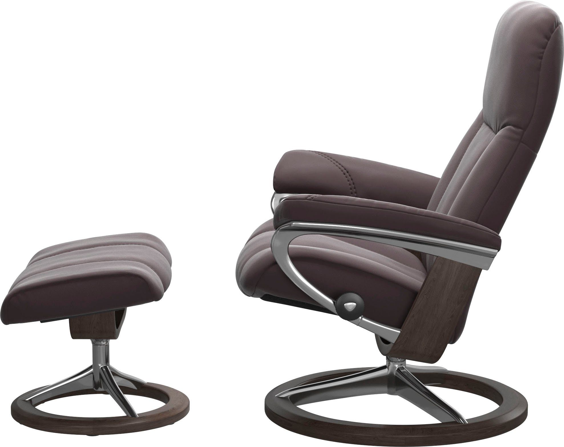 Stressless® Relaxsessel Consul, mit Signature Größe L, Wenge Gestell Base