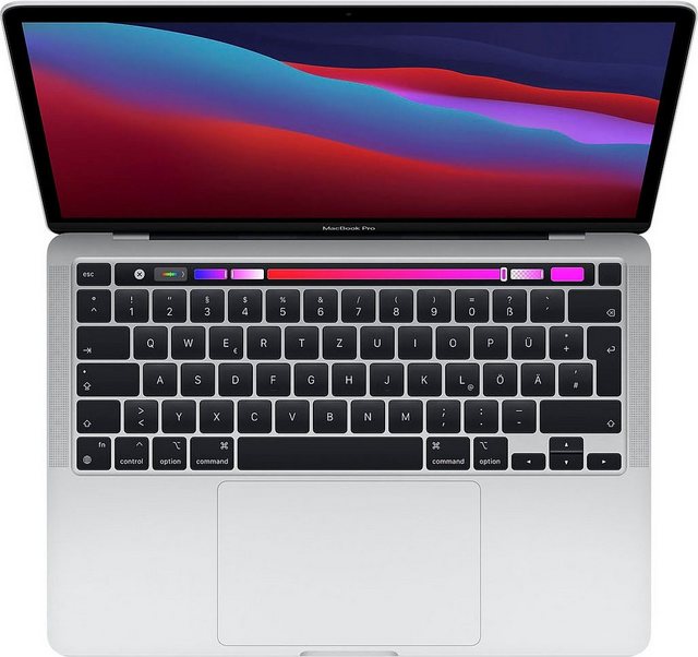 Apple MacBook Pro 13” mit Apple M1 Chip Notebook (33,78 cm/13,3 Zoll, Apple M1, 256 GB SSD, 8-core CPU)