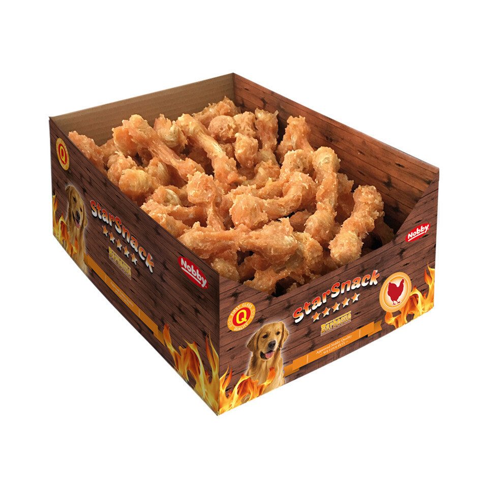 Nobby StarSnack Barbecue Chicken Bone / Sparpaket, Snack für: Hund