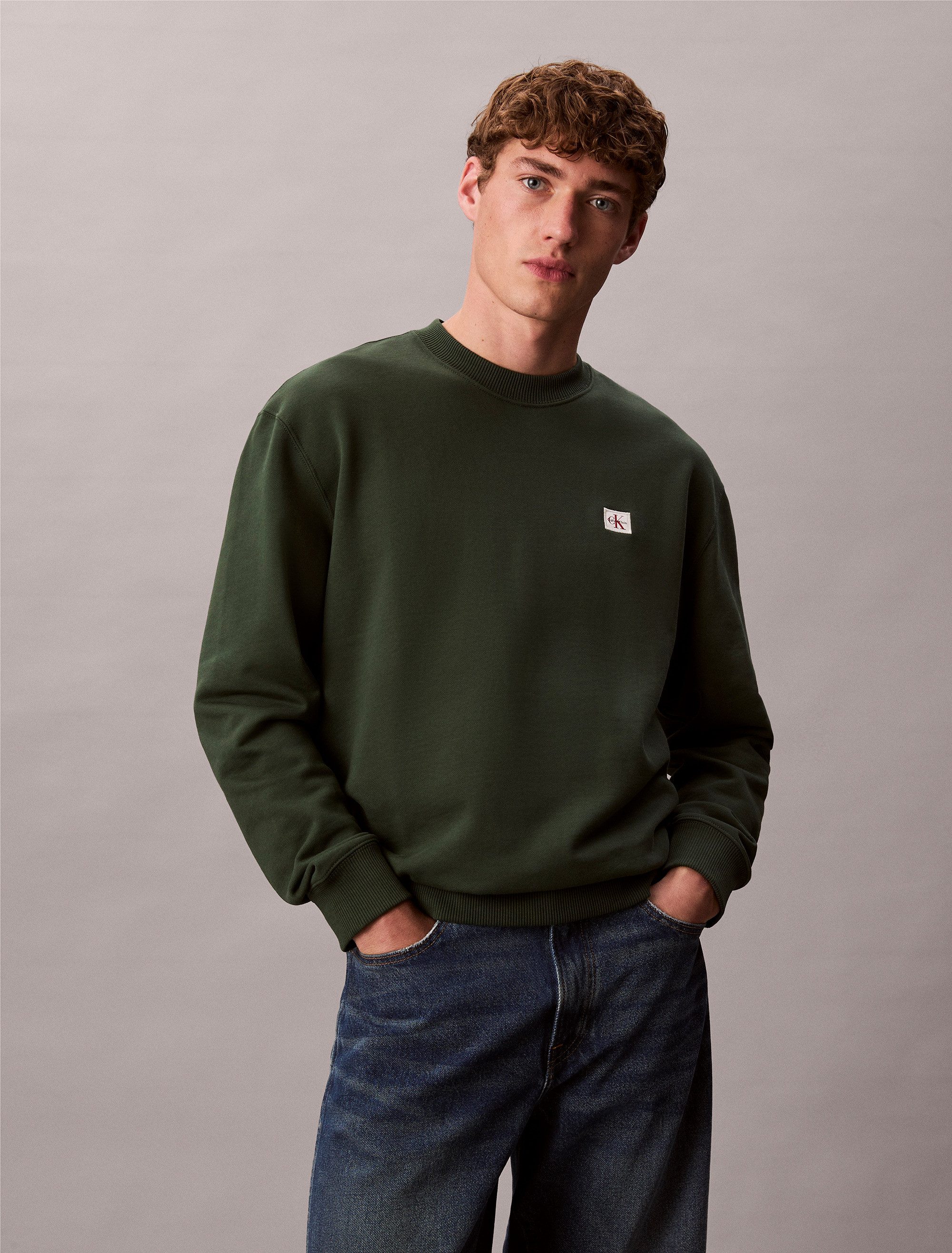 Calvin Klein Jeans Sweatshirt 400GSM TRRY günstig online kaufen