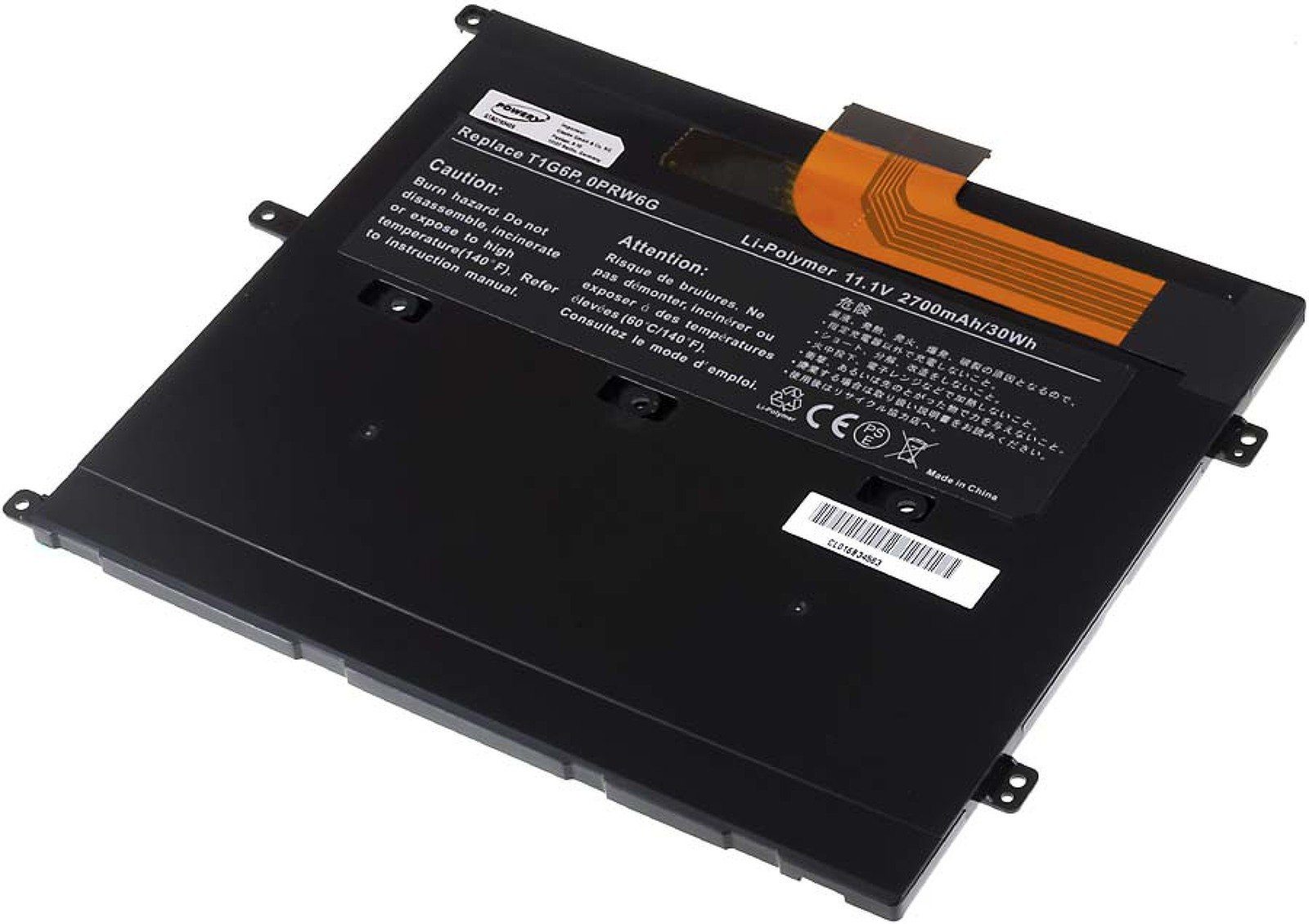 Powery Akku für V) Laptop-Akku (10.8 Typ mAh T1G6P 3000