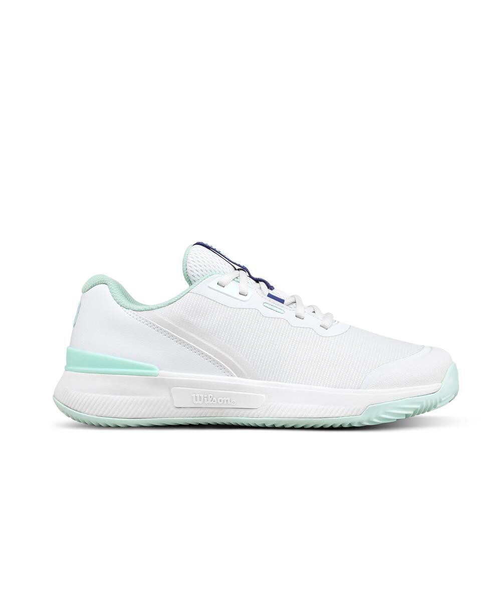 Wilson Intrigue Pro Clay/Sandplatz 2026 weiss/mint/blau Damen Tennisschuh