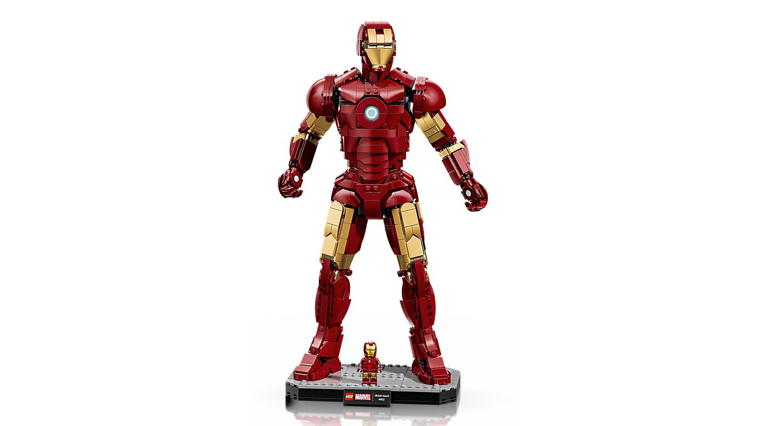LEGO® Marvel 76344 Iron Man Mark 3 Sammleredition Spielbausteine, (Set, 1297 St., Set)