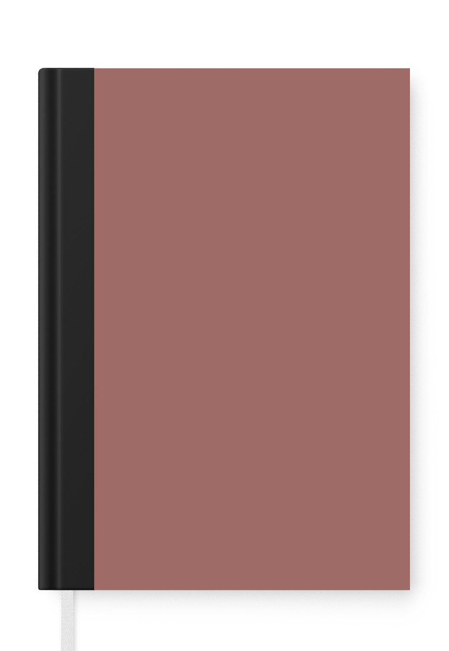 MuchoWow Notizbuch Terrakotta - Muster - Rosa, Journal, Merkzettel, Tagebuch, Notizheft, A5, 98 Seiten, Haushaltsbuch