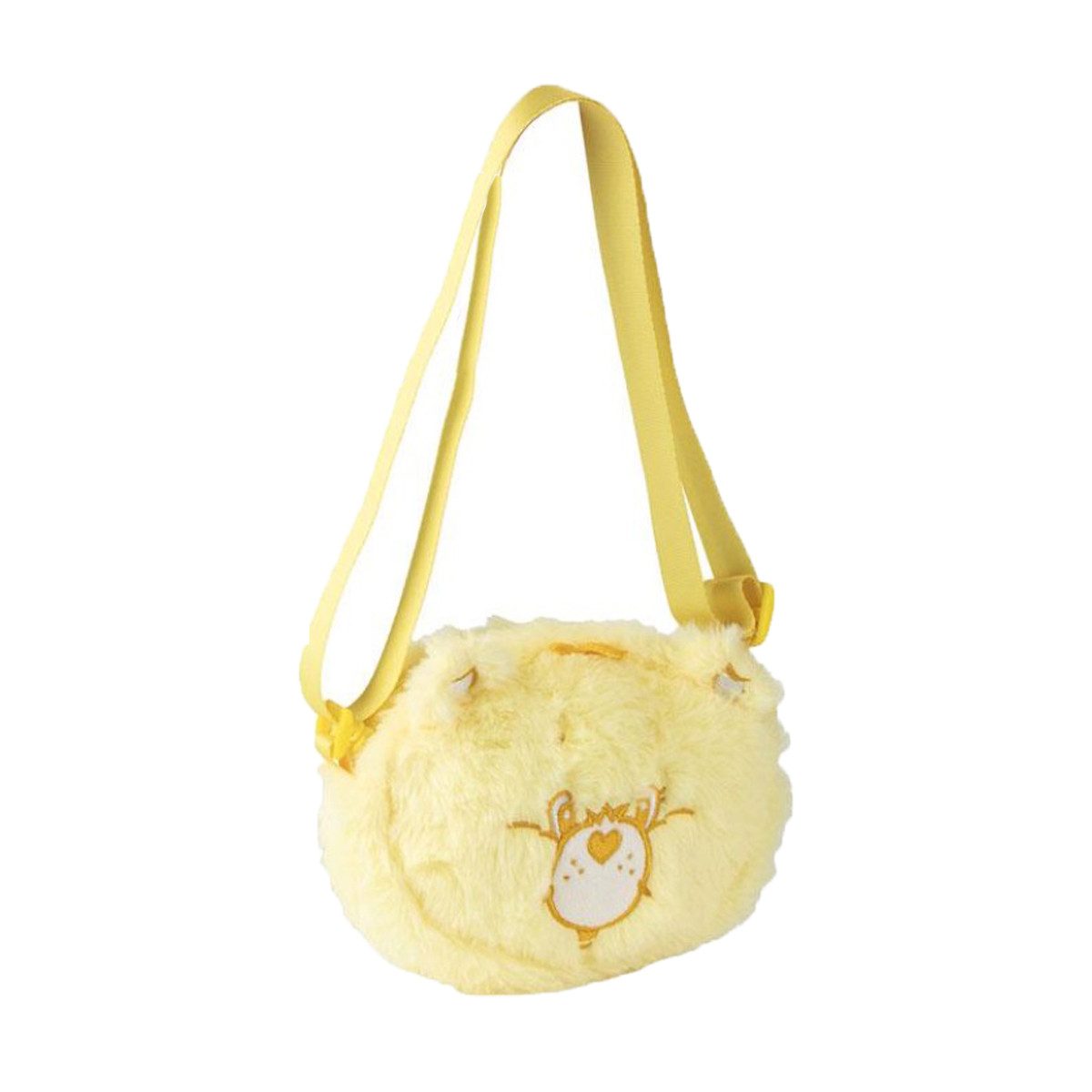 Glücksbärchis Umhängetasche Tasche aus Plüsch für Kinder mit angenehmer Oberfläche
