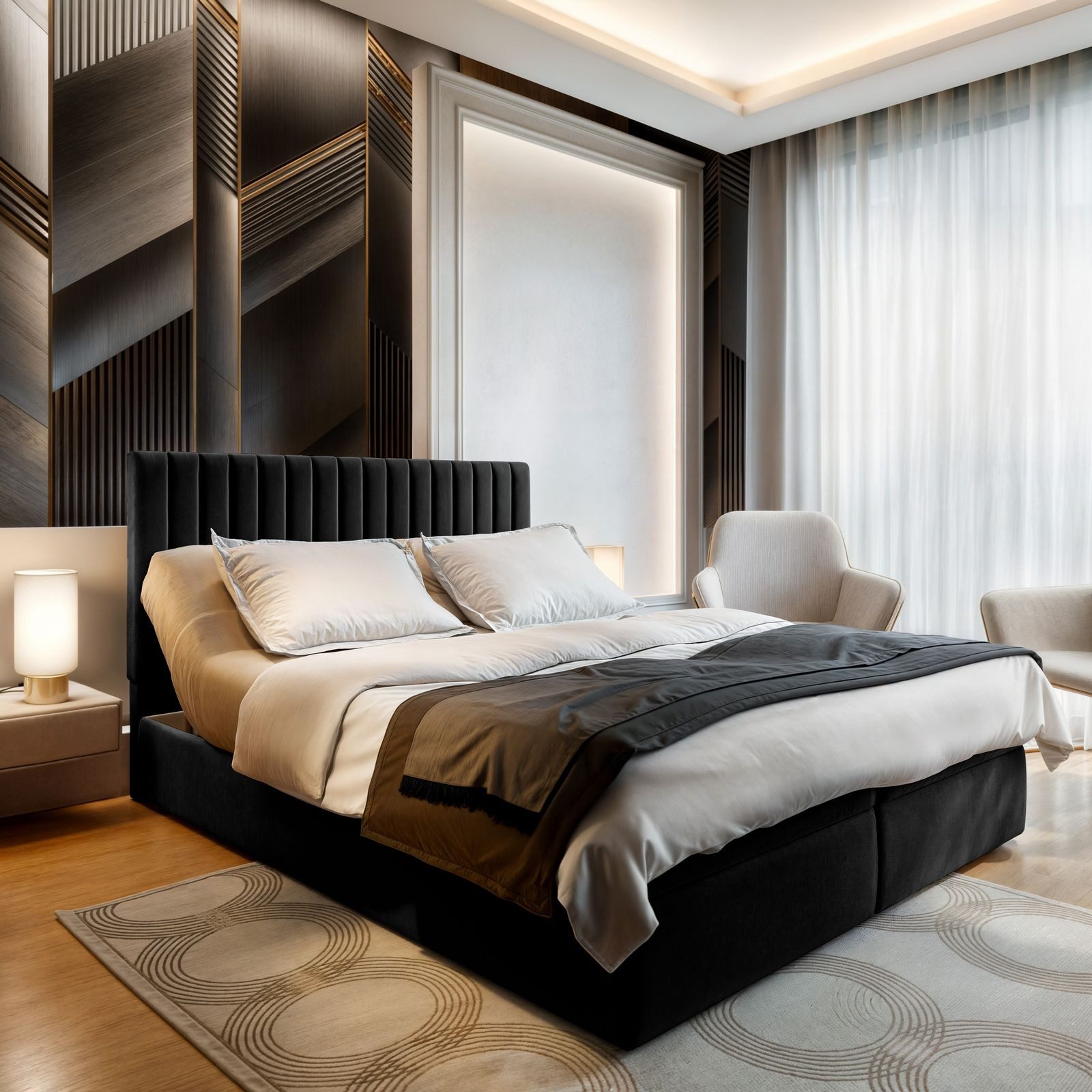 Masseno Boxbett MURLO 140x200 cm mit günstig online kaufen