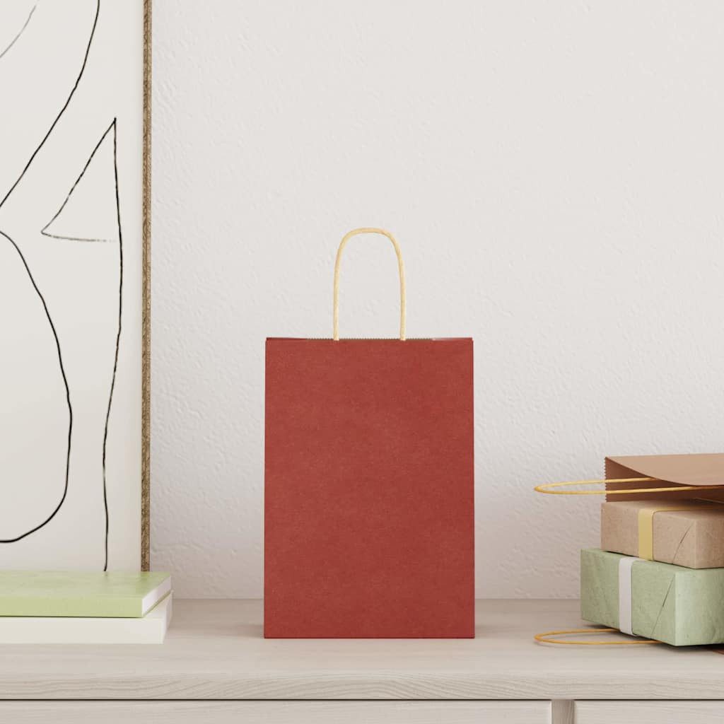 vidaXL Tragetasche Papiertragetaschen 250 Stk. mit günstig online kaufen