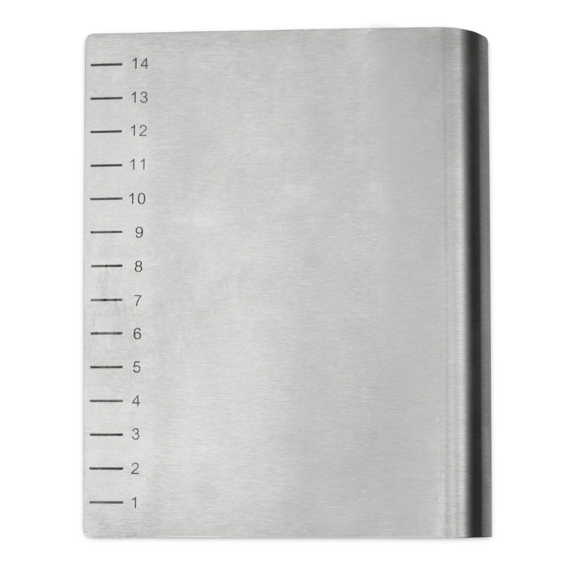 STÄDTER Teigschaber Städter, Profi-Teigkarte Edelstahl