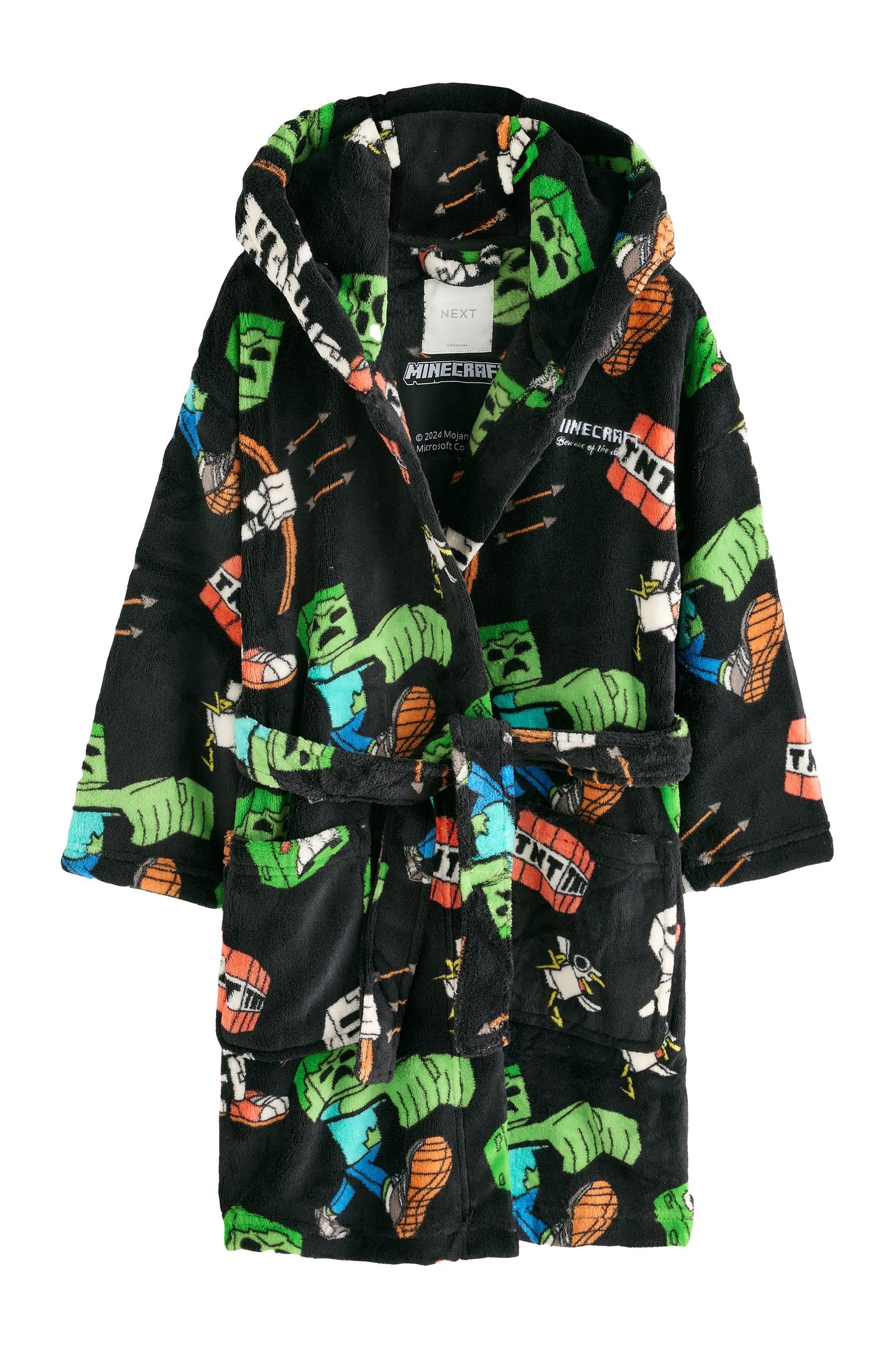 Kinderbademantel Fleece-Bademantel