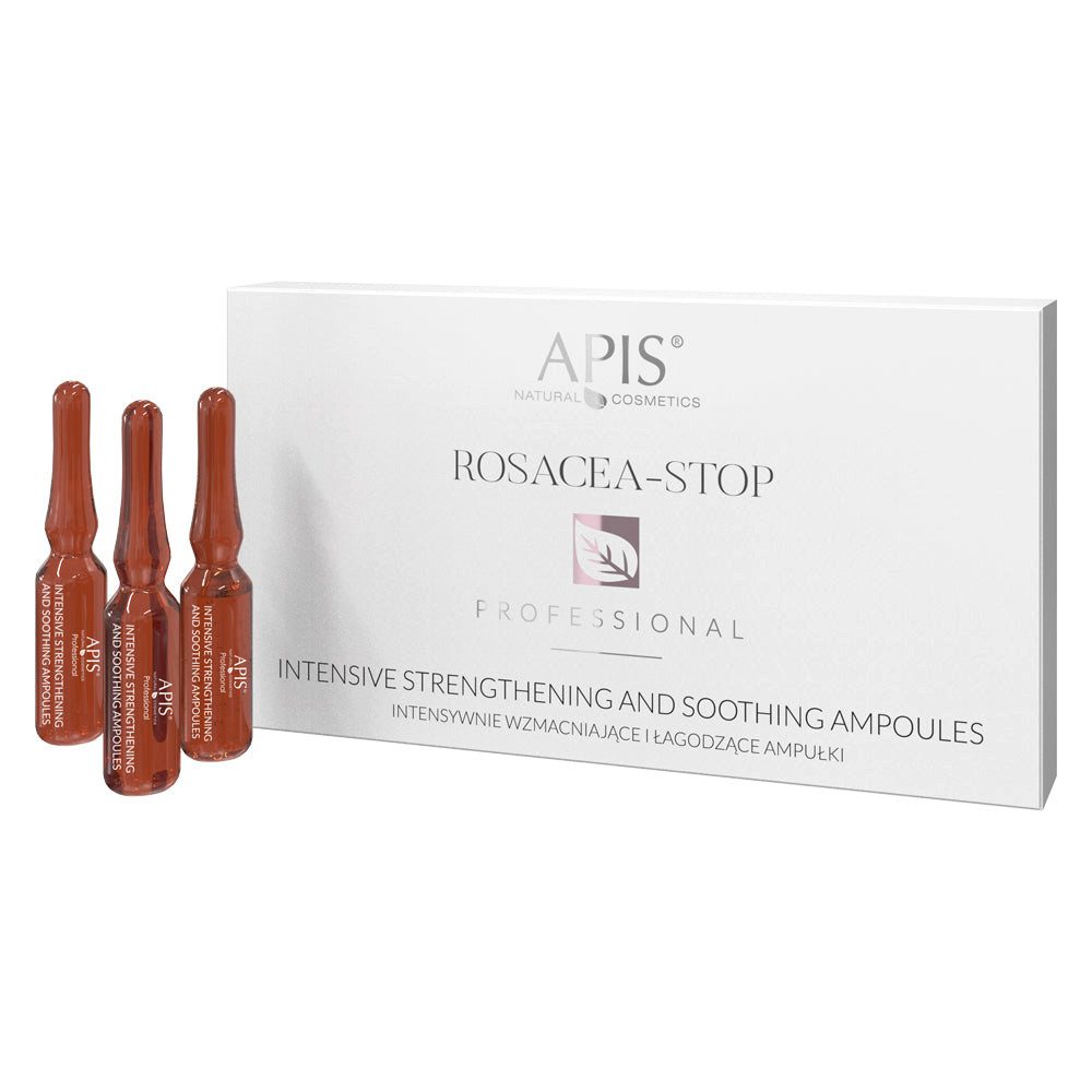 Gesichtspflege APIS ROSACEA - STOP, Stärkende und beruhigende Ampullen,10 x 3ml