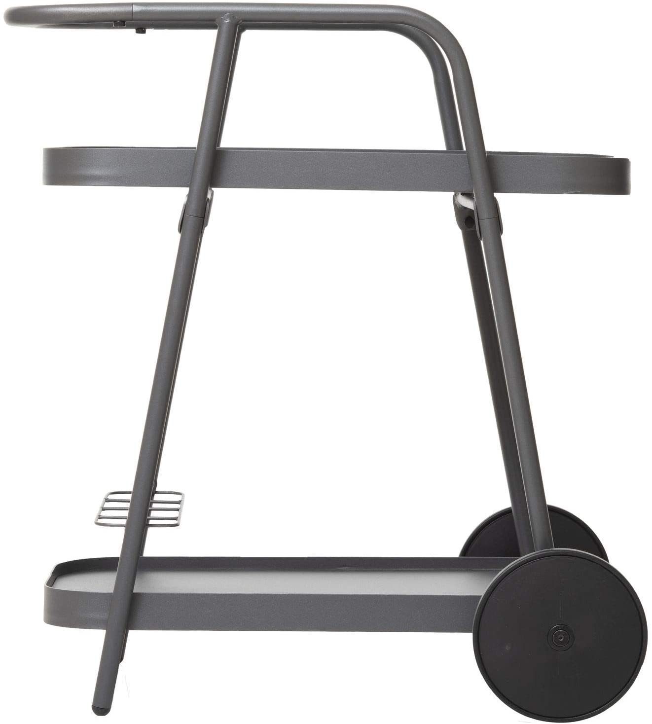 Hesperide Gartentisch Servierwagen für Outdoor EASINESS, mit abnehmbarem Tablett, Aluminium (funktional), keine