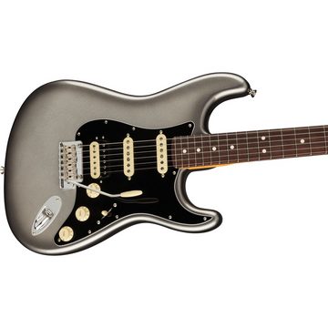 Fender E-Gitarre, American Professional II Stratocaster HSS RW Mercury - E-Gitarre