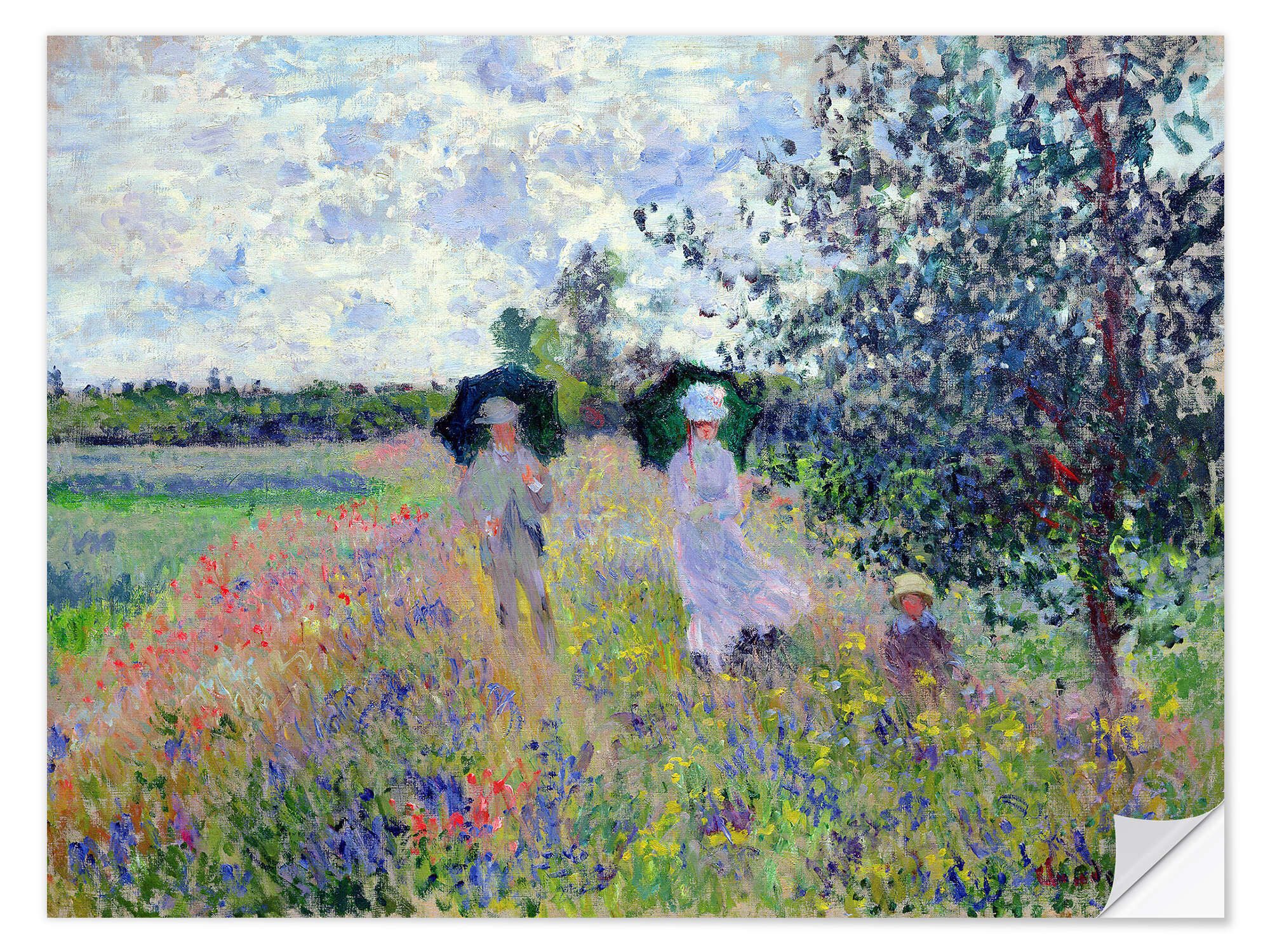 Wandfolie Claude Monet