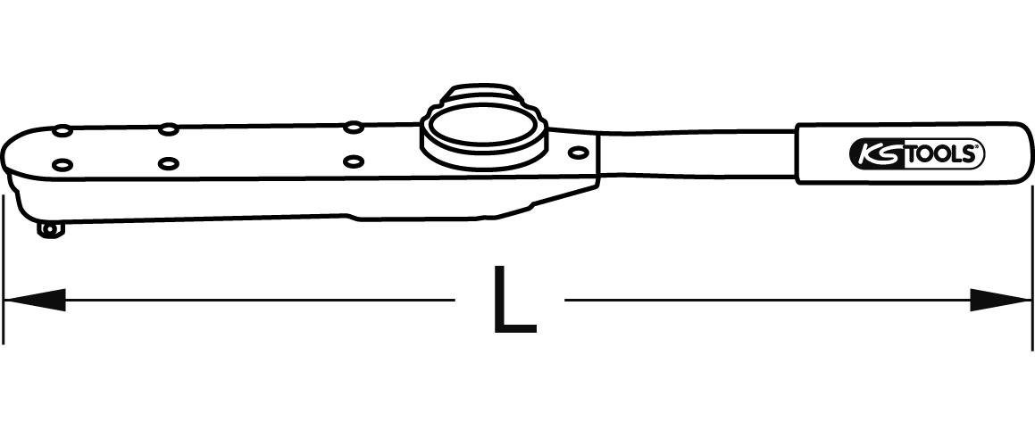 KS 160-800Nm Prüf-Drehmomentschlüssel, 3/4" Tools Drehmomentschlüssel