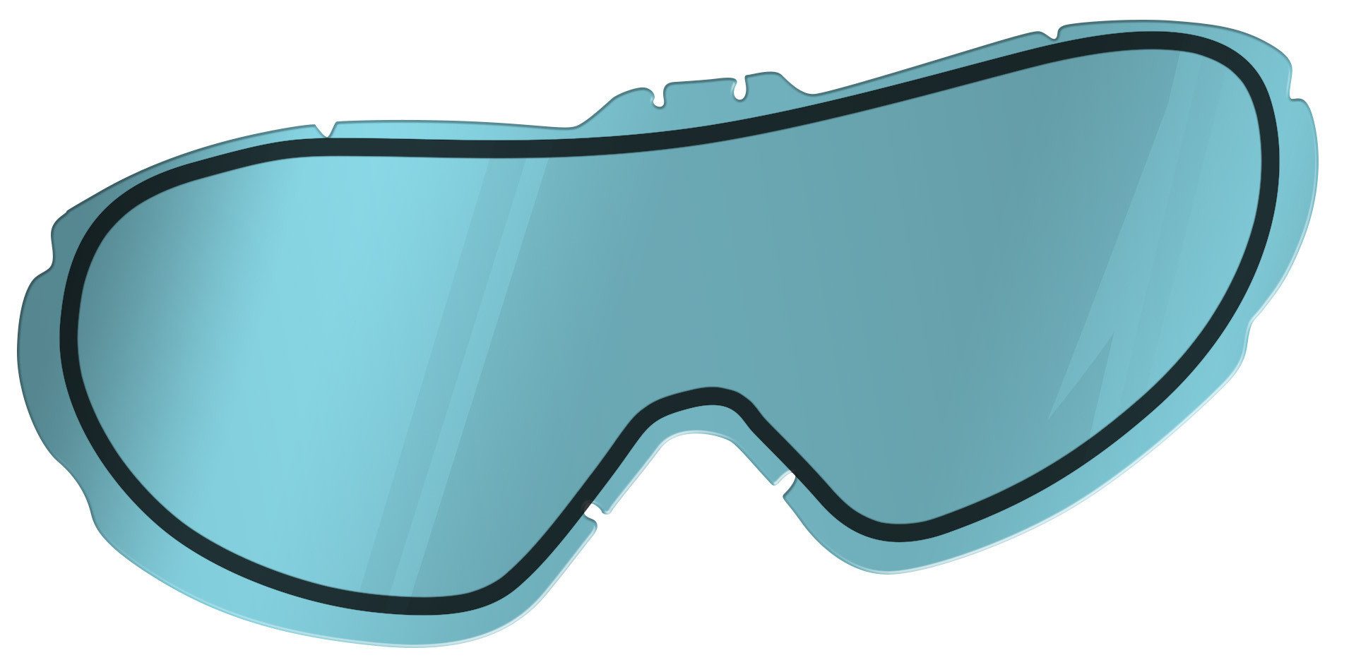 Motorradbrille Voltage MX/X/ProAir AntiFog Double Ersatzscheibe