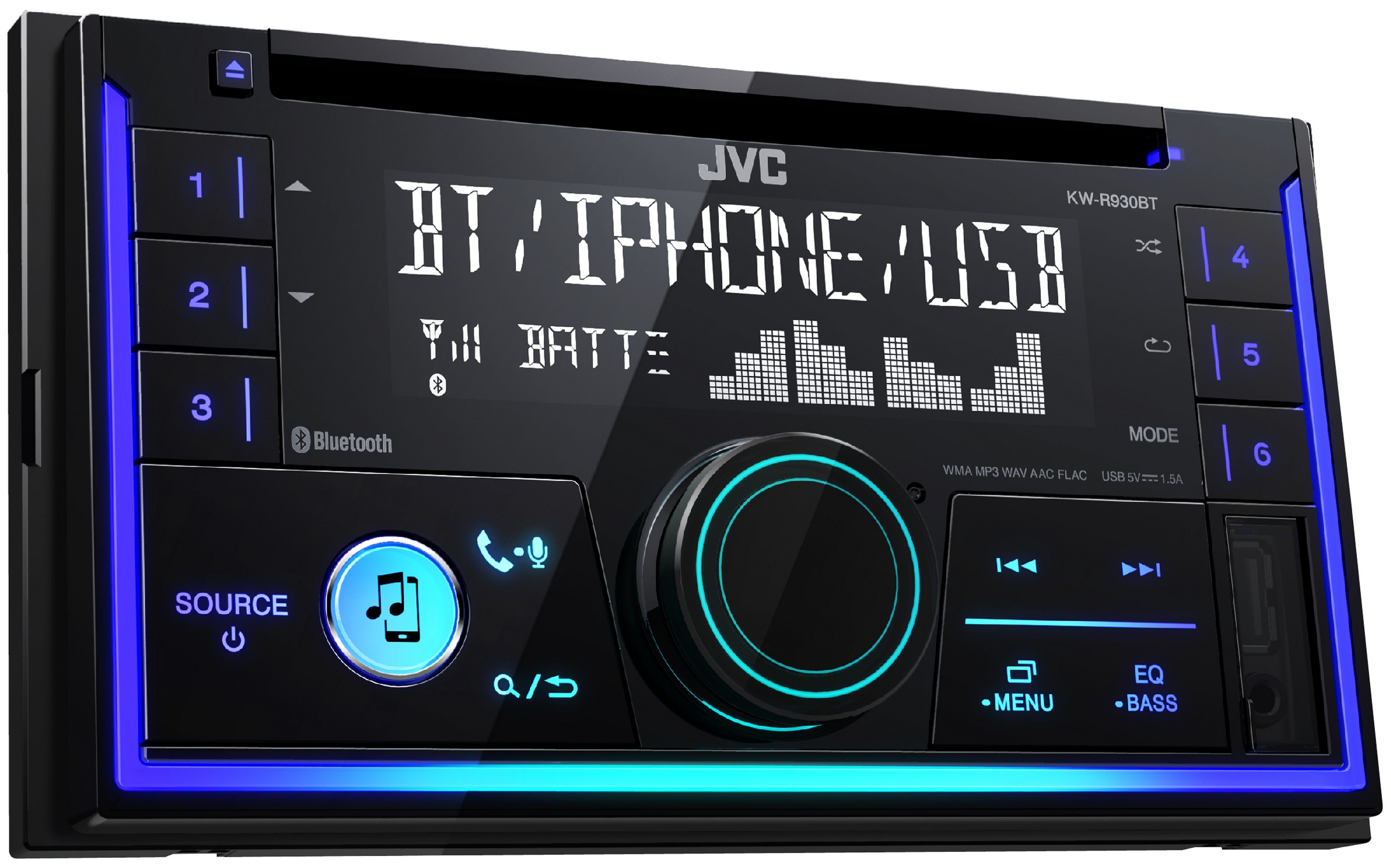 JVC 2DIN Autoradio, Bluetooth und Audiostreaming »KWR930BT« online kaufen OTTO