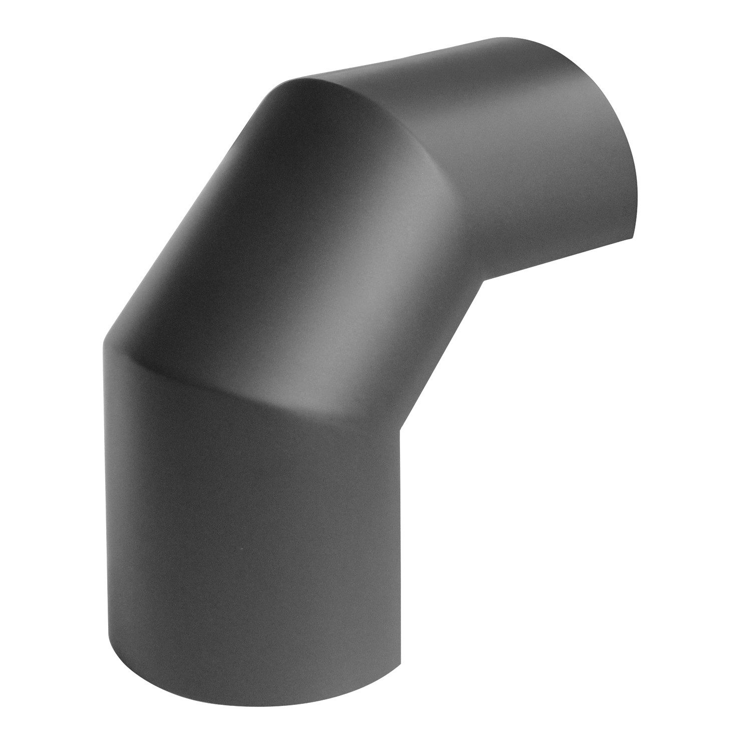 Raik Ofenrohr Raik Rauchrohrbogen Ofenrohr 130mm - Thermoschild 90° gussgra günstig online kaufen