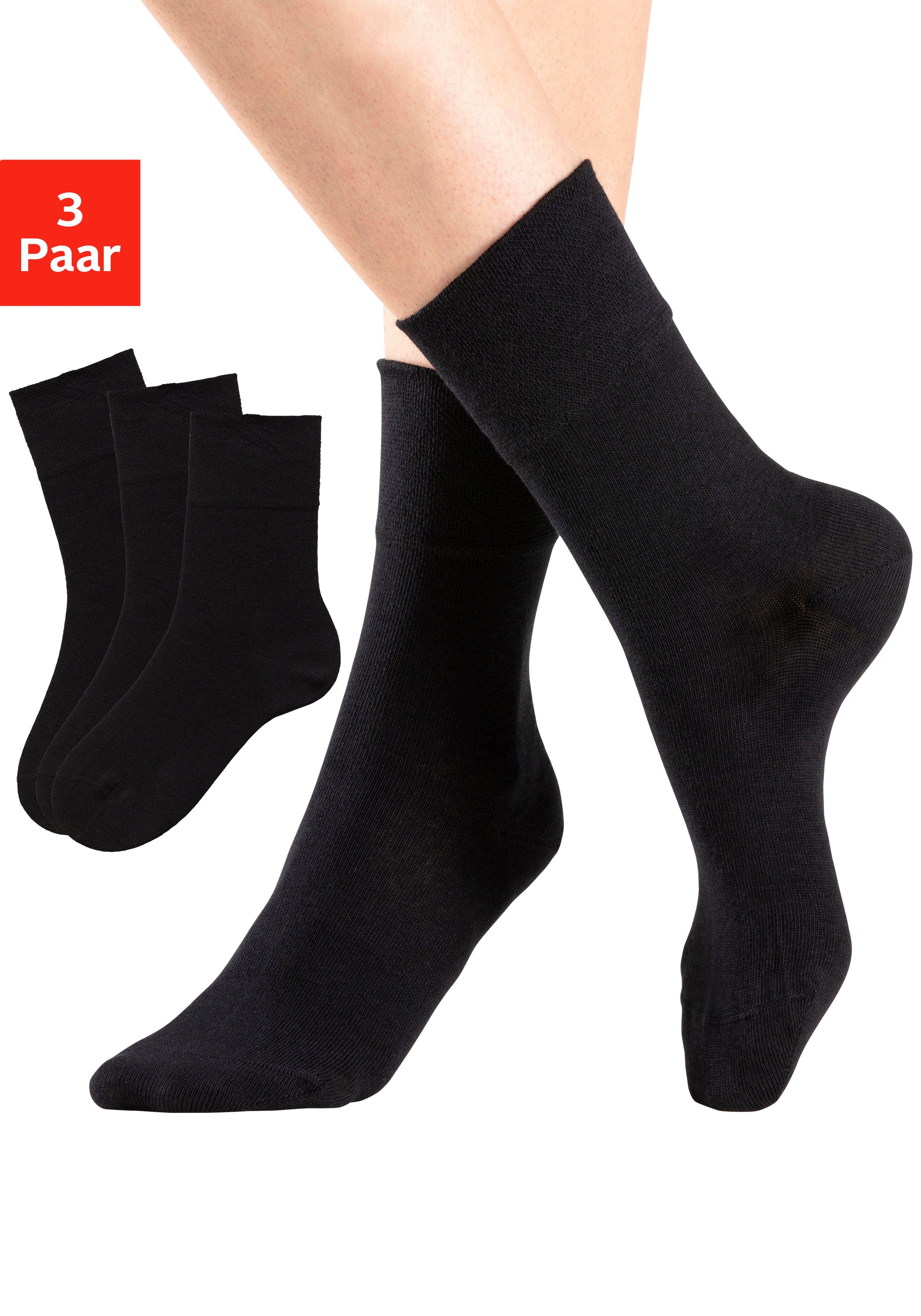 H.I.S Socken (3-Paar) mit Komfortbund auch für Diabetiker geeignet online  kaufen | OTTO