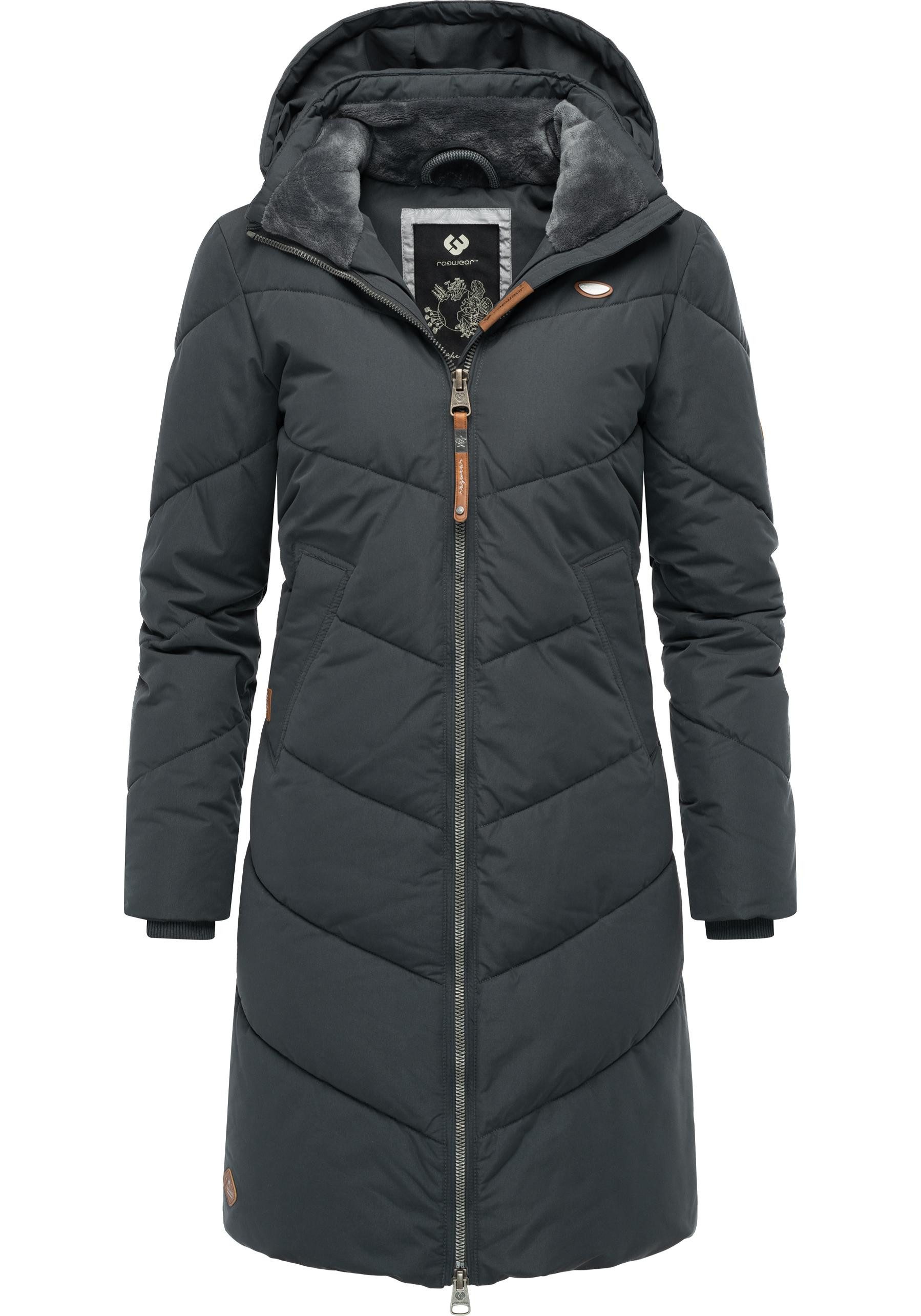 Ragwear Wintermantel Rebelka wasserdichter Winterparka mit abnehmbarer Kapu günstig online kaufen